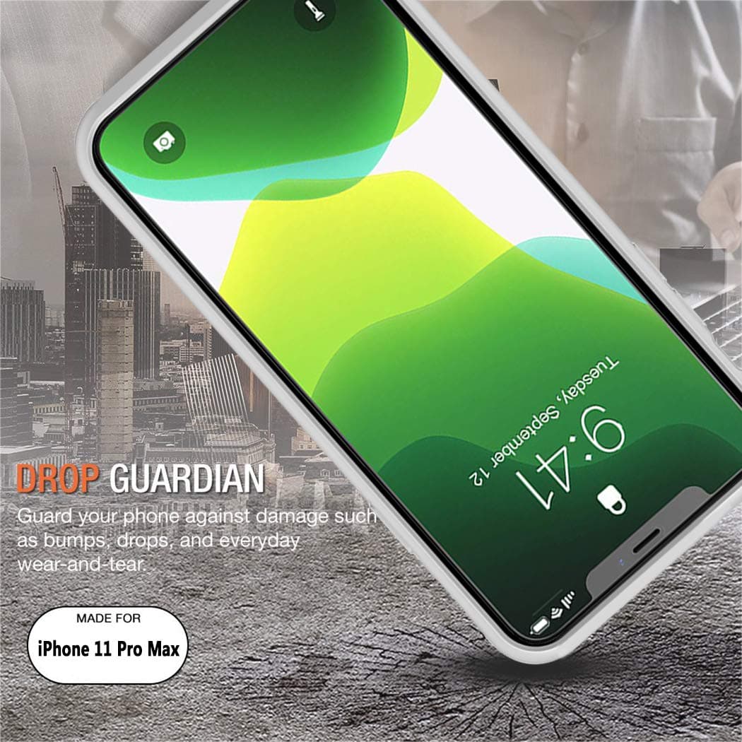 Battery Case For iPhone 11 Pro Max, Euhan 6500mAh Ultra Thin Rechargeable Portable Power Charging Case for iPhone 11 Pro Max (6.5 inch) Extended Battery Pack Power Bank Charger Case (Blue)