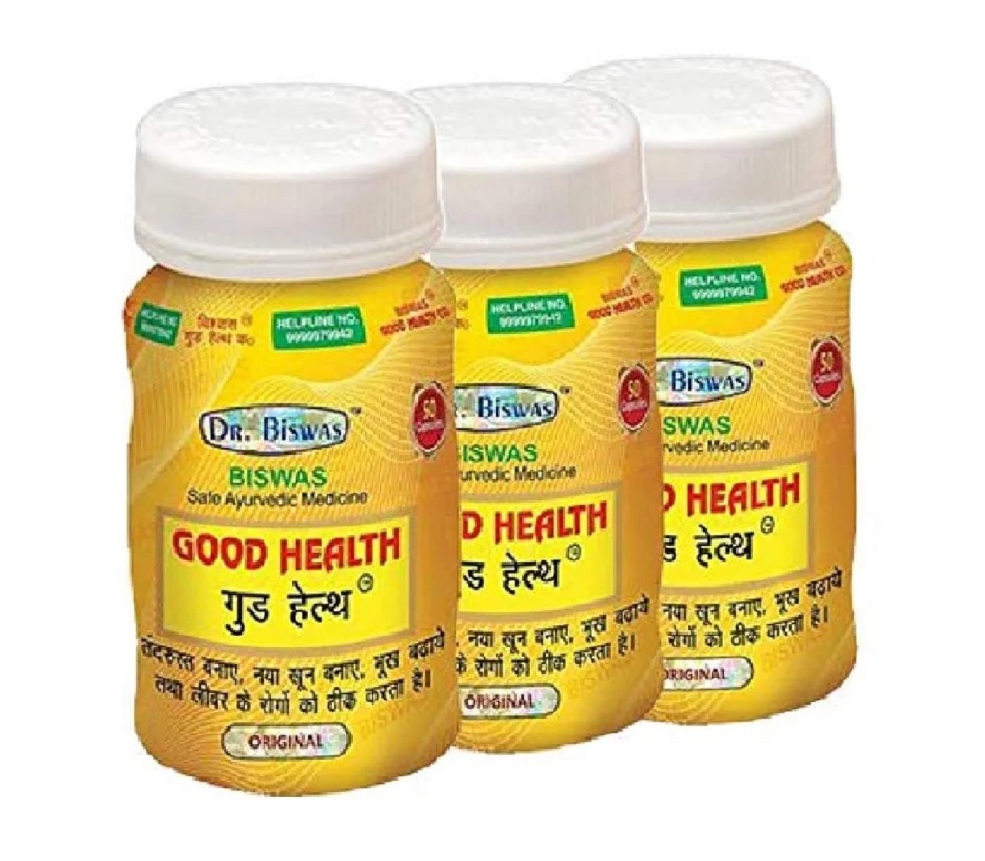 Dr. Biswas Good Helth Capsule Original pack of 3