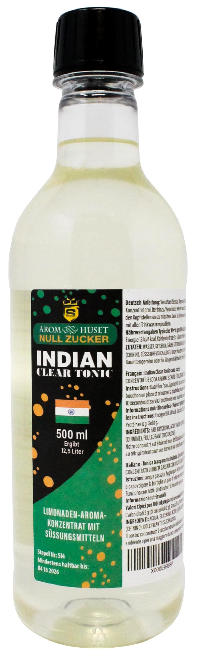 Indian Tonic Soda Syrup