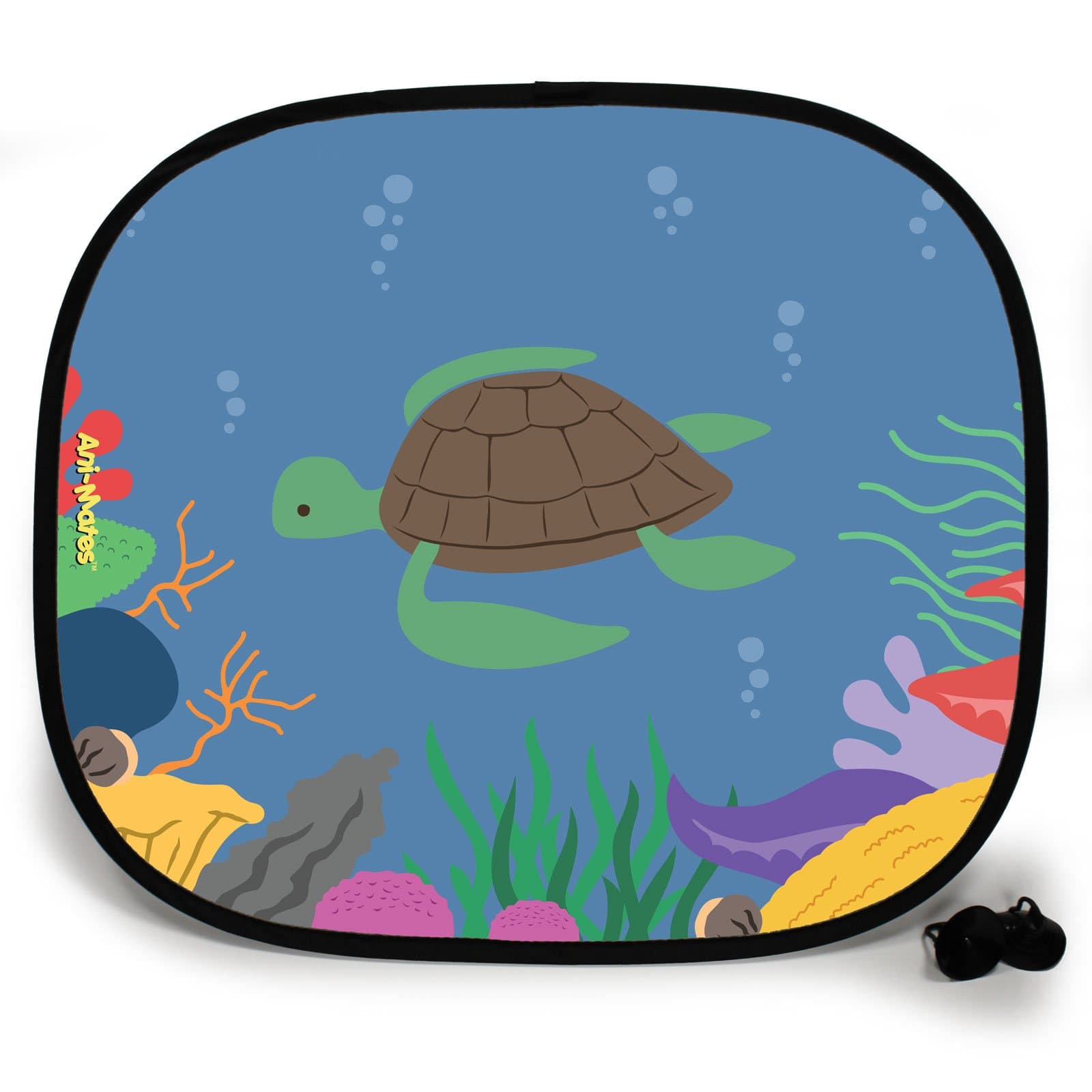 Under The SEA Turtle Design Plain Car Sunshade x 1