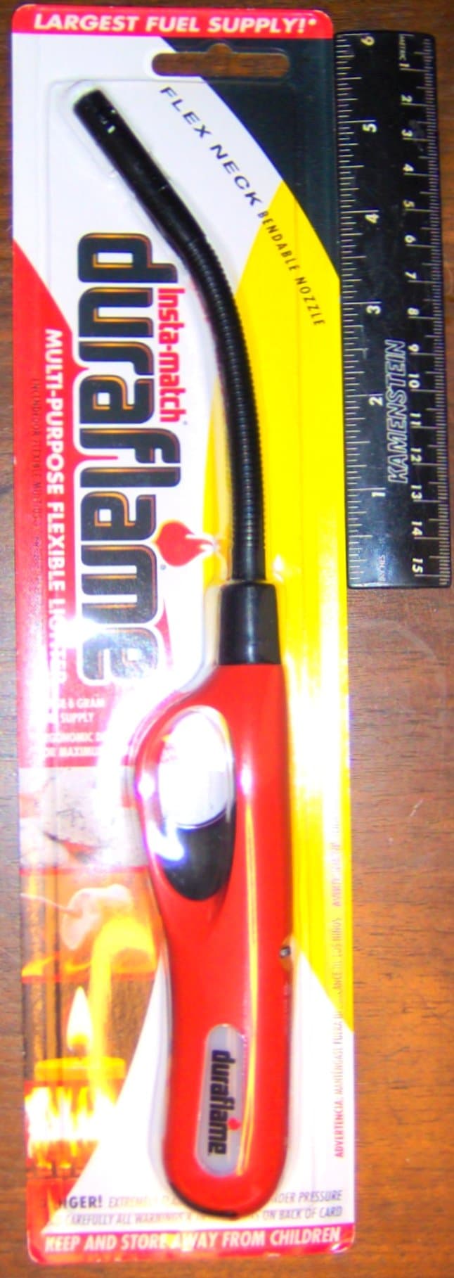 INSTA-MATCH DURAFLAME MULTI-PURPOSE FLEXIBLE LIGHTER - COLOR MAYBE VARY - ONE ITEM