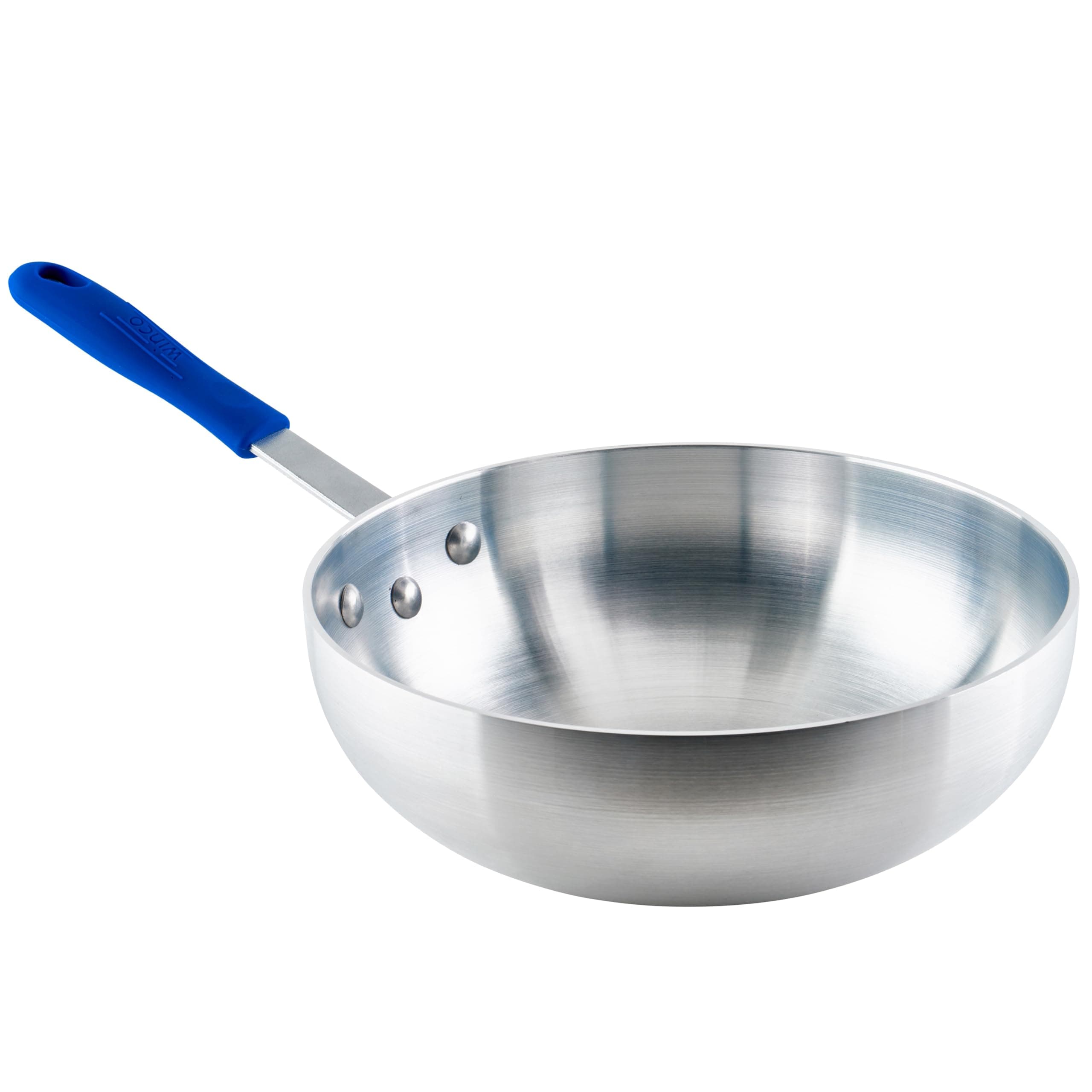 アルミ の Winco ASFP 11 攪拌 フライパン 、 11 インチ