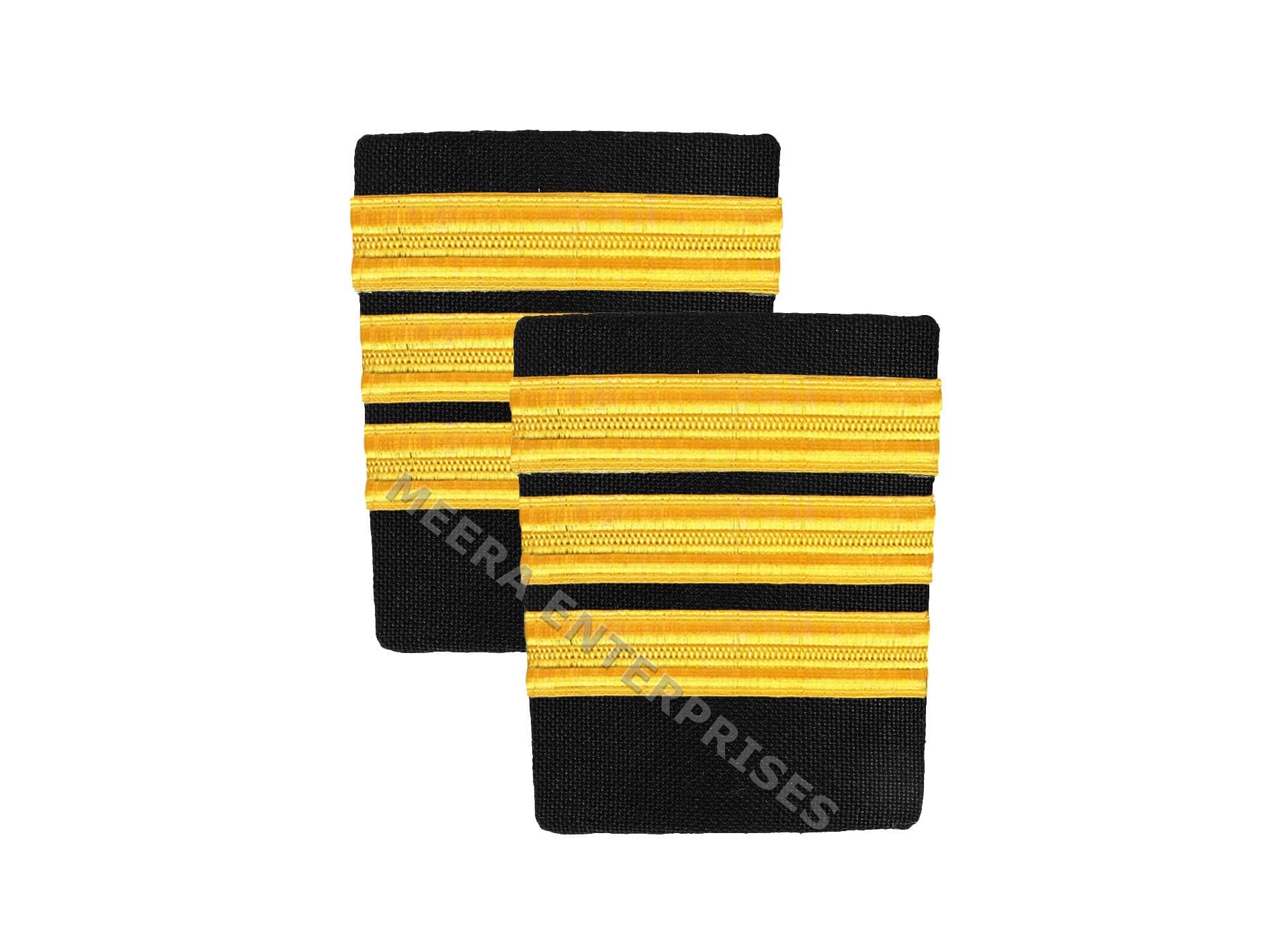 First Officer Epaulet with 3 Golden Bars