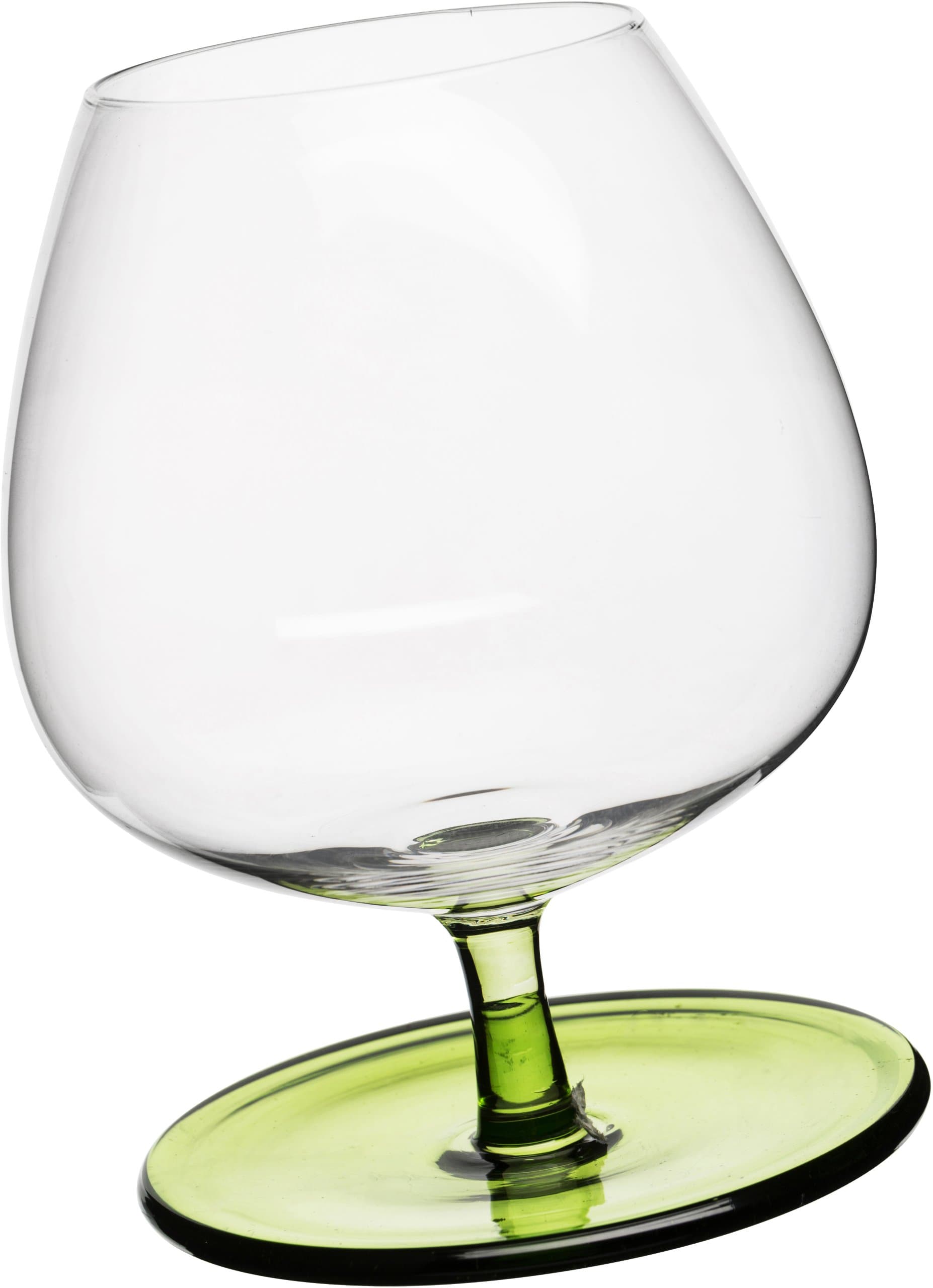 Sagaform Rocking Glasses, X-Large, Green, 2-Pack