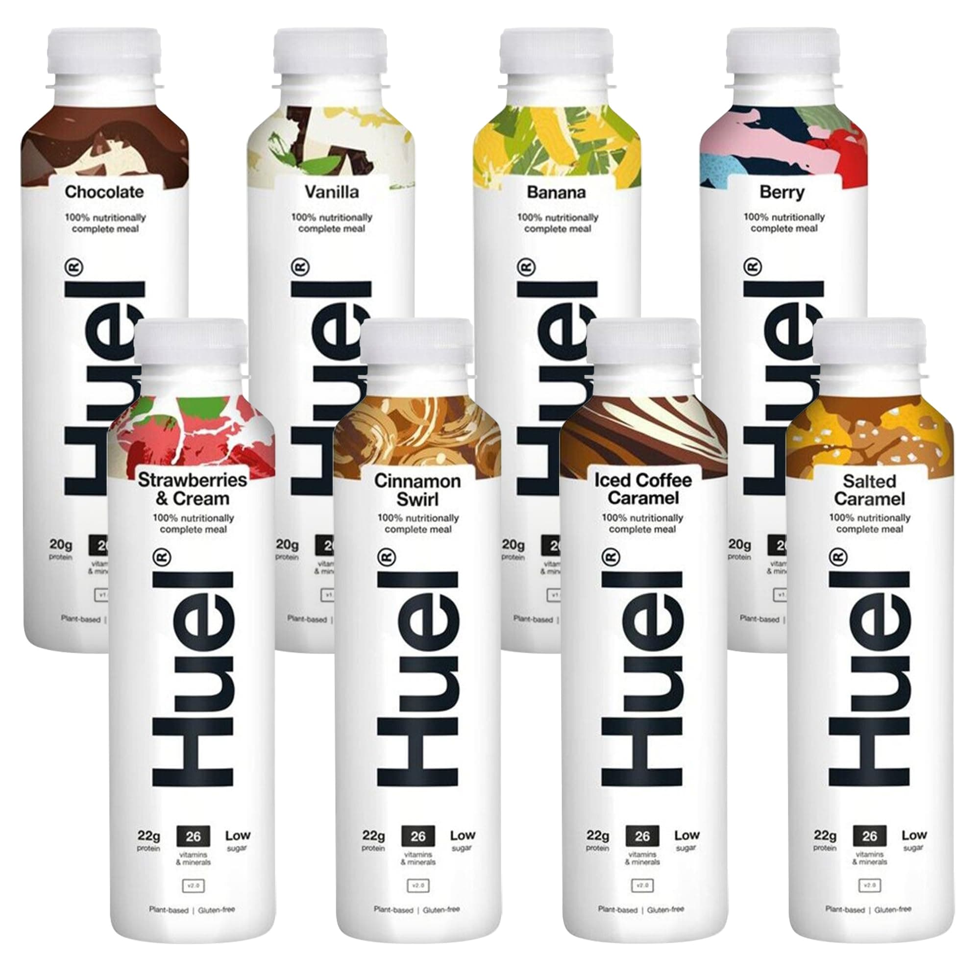 Huel Ready-To-Drink Variety Pack, 8 Count
