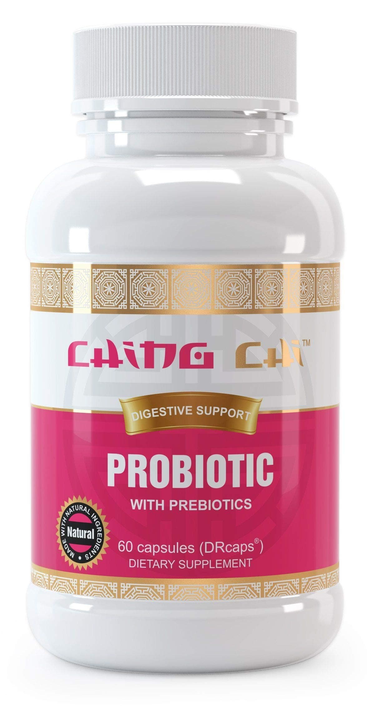 Probiotic with Prebiotics for Women | Digestion Support | DRcaps® to Help Protect Stomach Acid | Using DE111® & PreforPro® | Non-GMO Formula | 60 Capsules