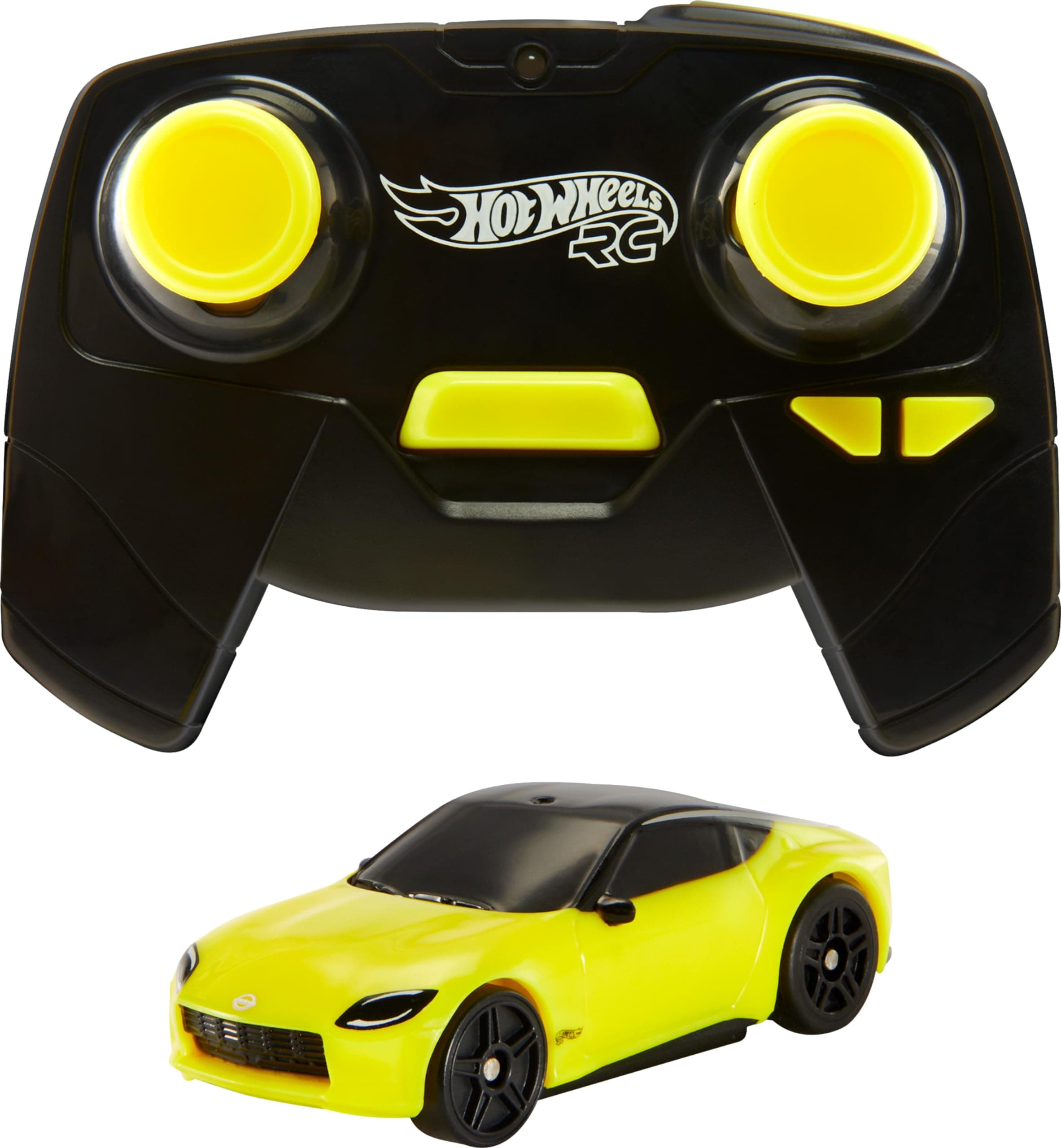 Hot Wheels 1:64 Scale RC Toy Car, Remote-Control Nissan Z for On- or Off-Track Play