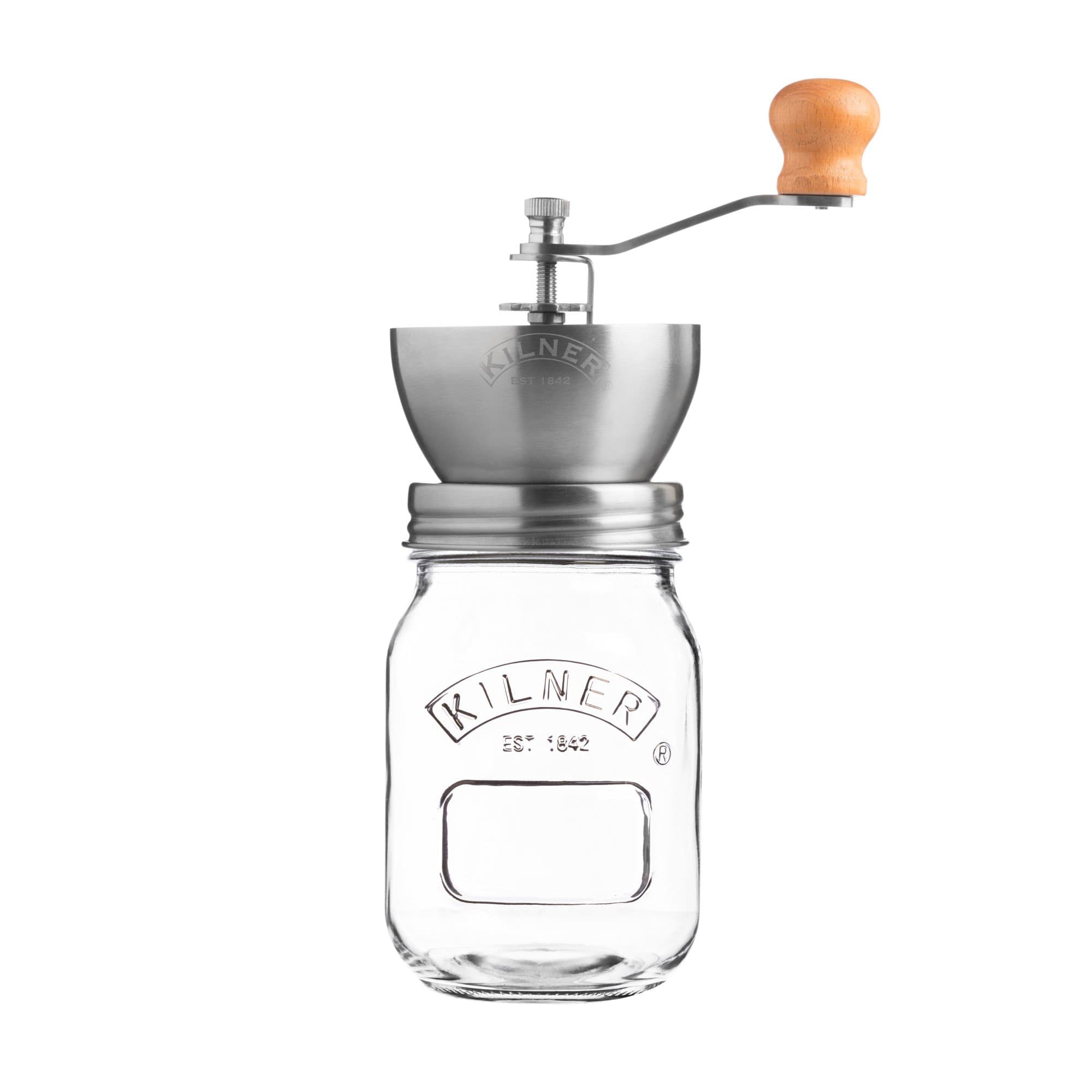 Kilner Manual Coffee Grinder Jar Set, 0.5L