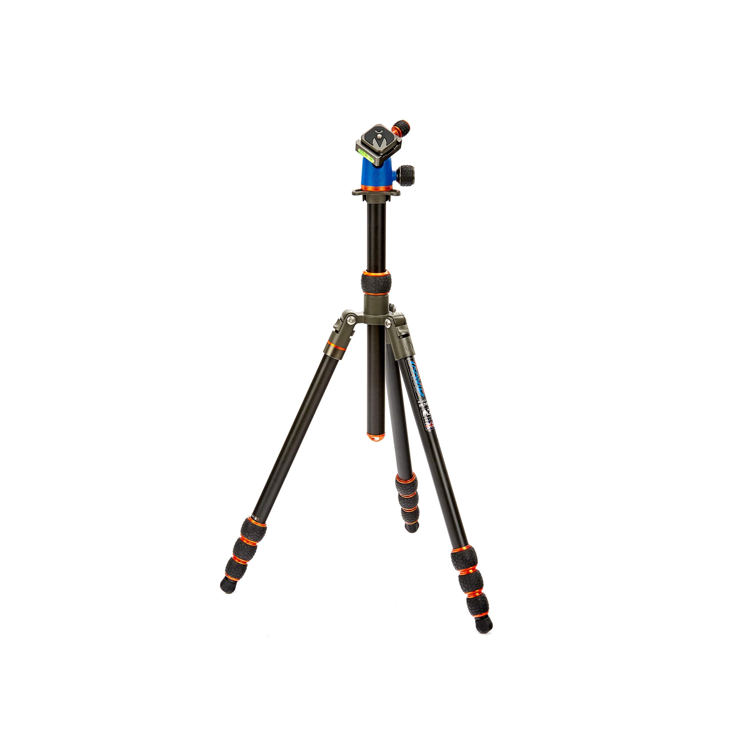 3 Legged Thing Punks Travis Magnesium Alloy General Use Tripod - Adjustable, General Use Camera Tripod with Detachable Monopod Leg (TRAVIS)