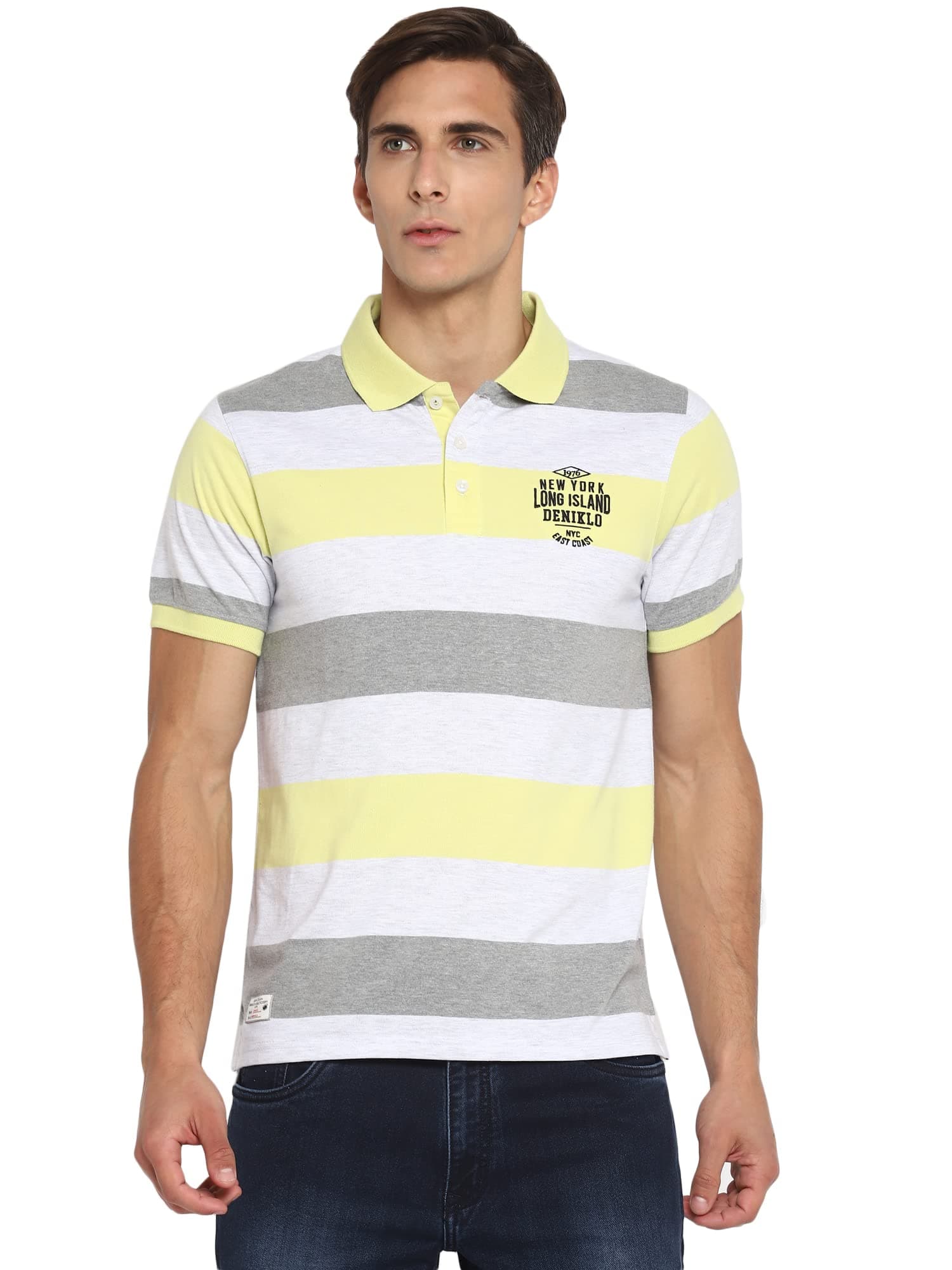 DenikloMen's Regular fit Polo Shirt