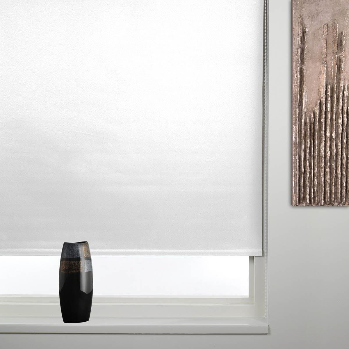 Sunlover Thermal Blackout Roller Blind, White, W180cm