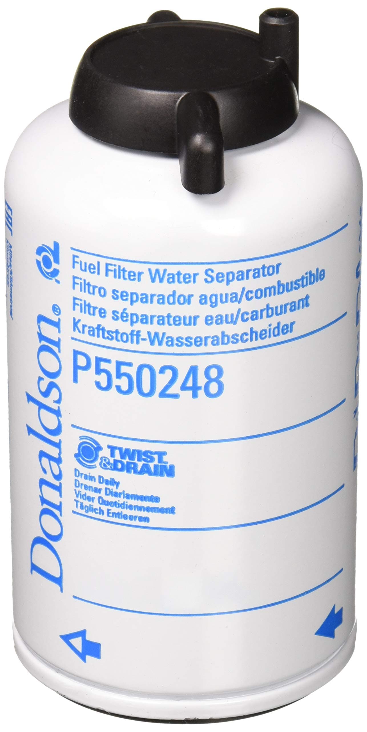 P550248 Fuel Filter, Water Separator, Spin-on