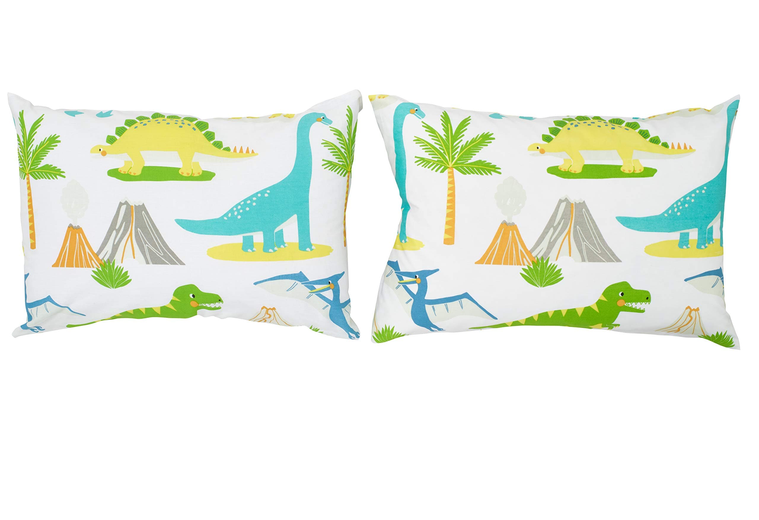 Dinosaur World - Pair Of Pillowcases