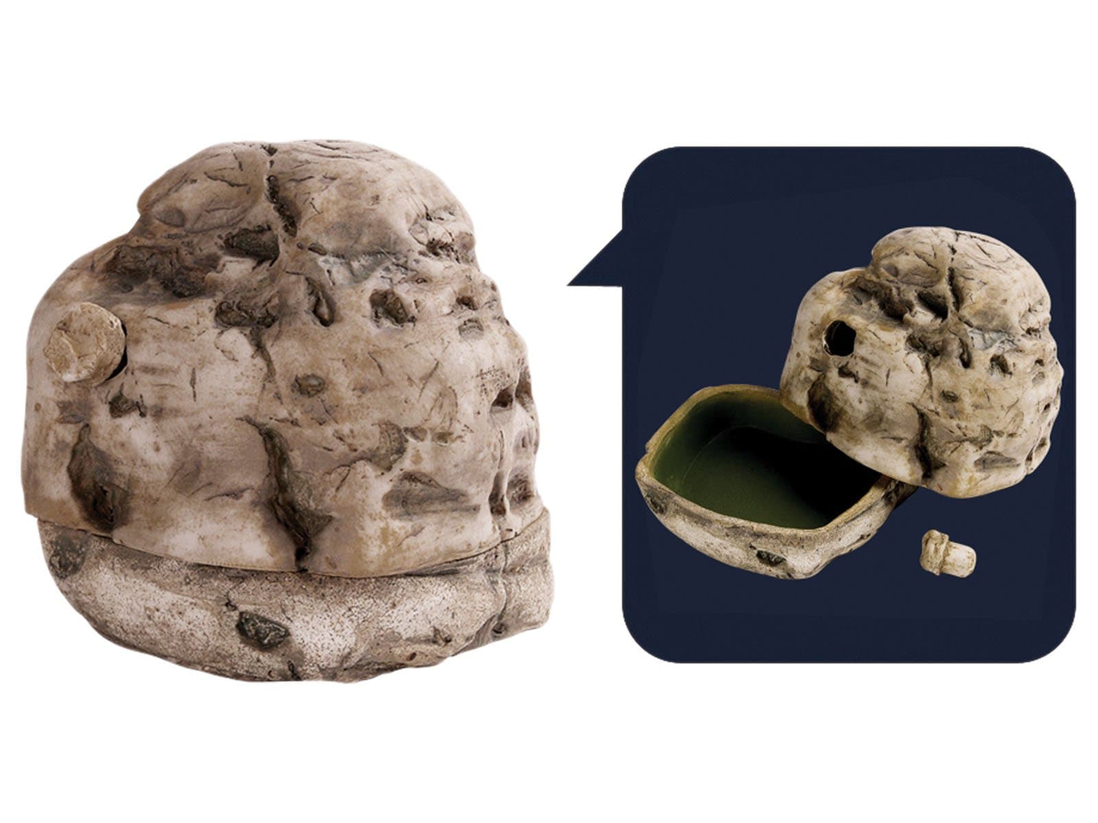 Repstyle Rock Insect Feeder Decoration Ornament