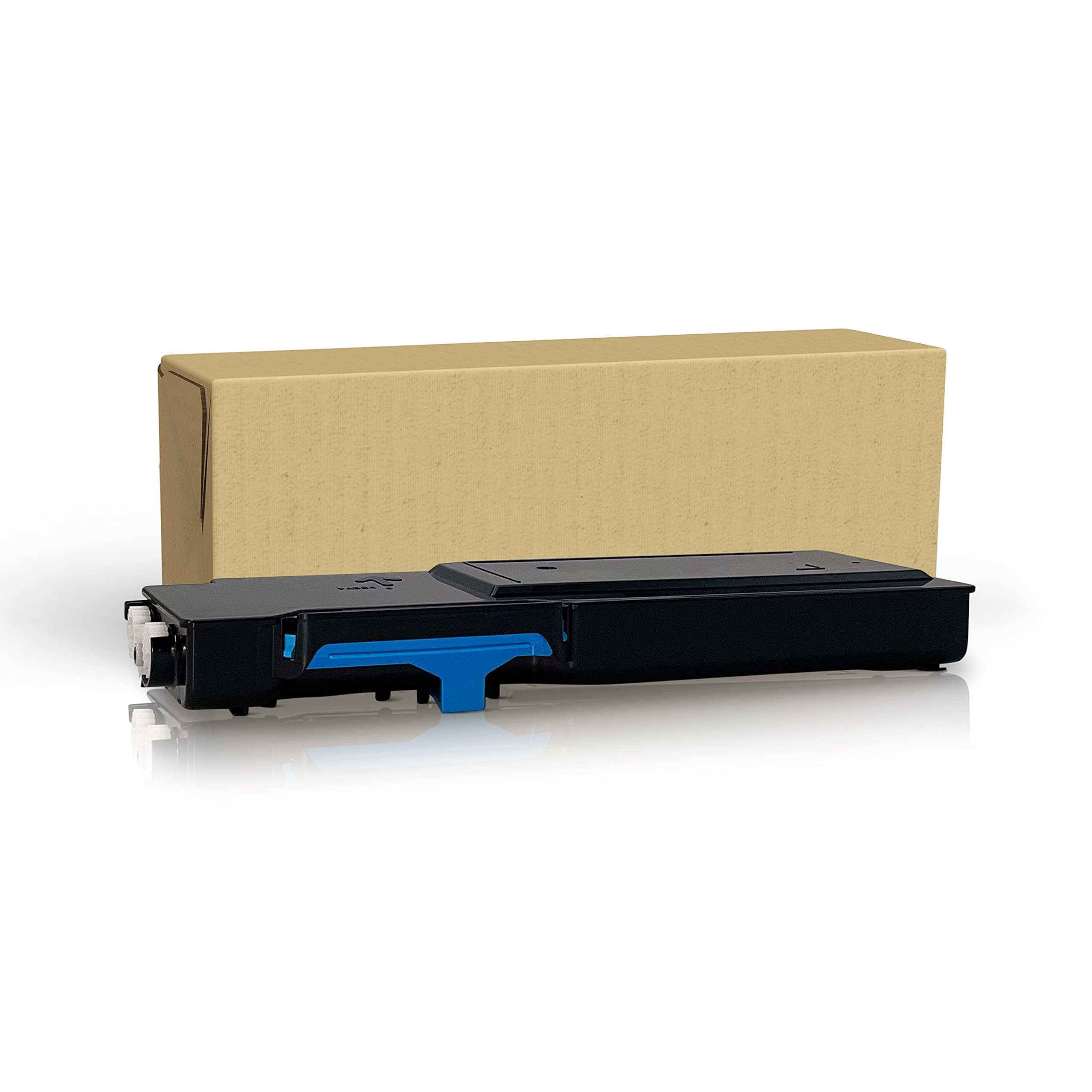 Re-Coded OEM Toner Cartridge Replacement for Xerox Phaser 6600 and Xerox WorkCentre 6605 | 106R02225 - High Yield Cyan (6000 Pages)