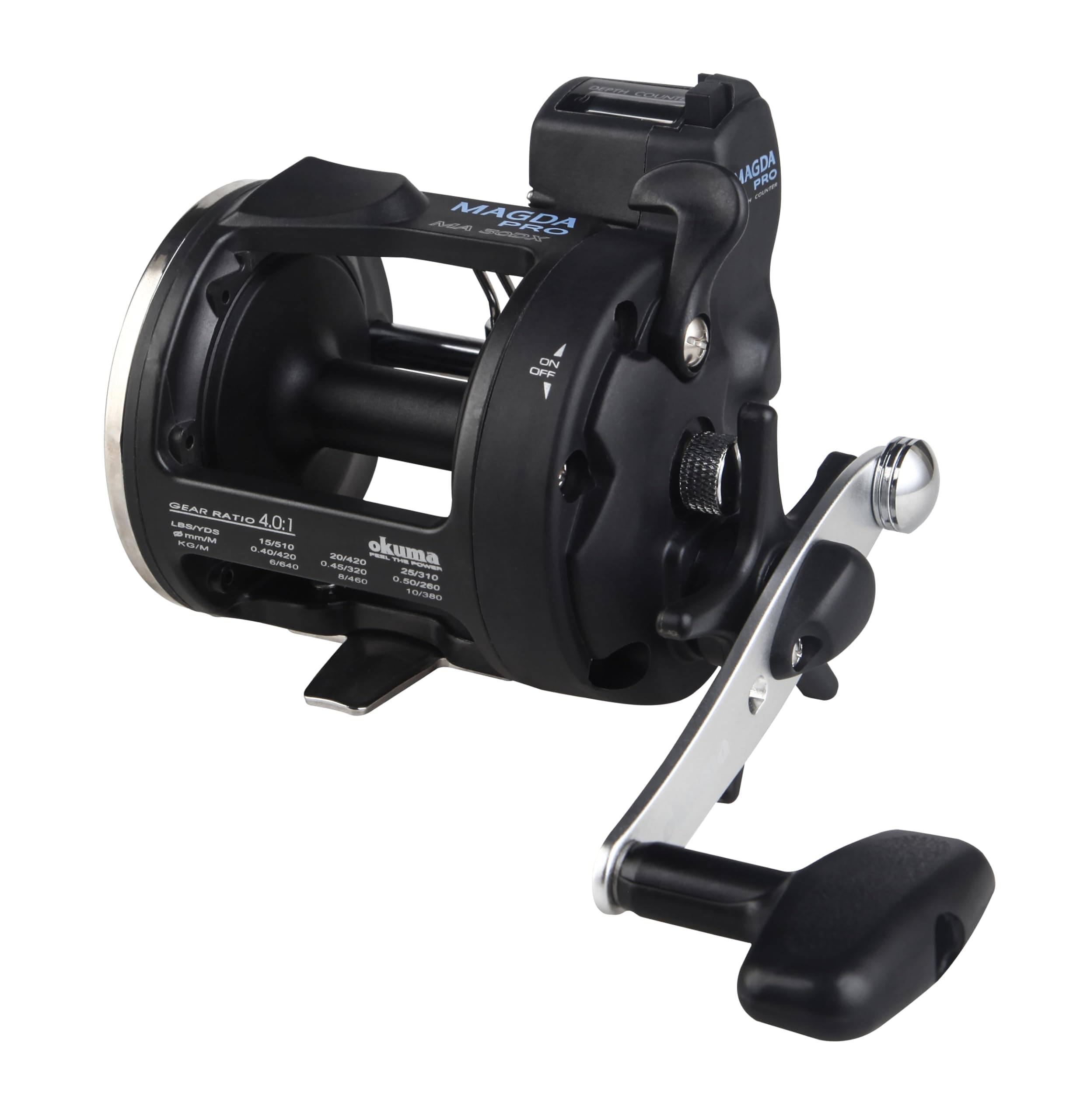 Magda Pro Line Counter Levelwind Trolling Reel