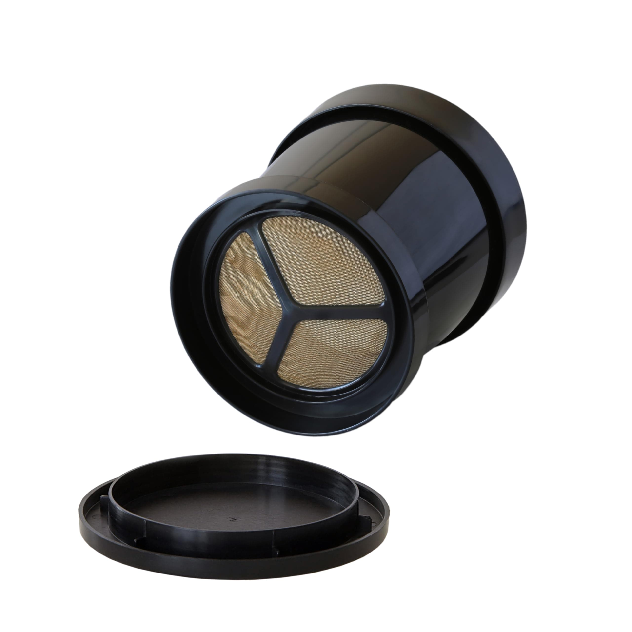 Finum 63/4221600 Coffee Duration Filter, Plastic, Black, 9.5 x 9.5 x 10.5 cm