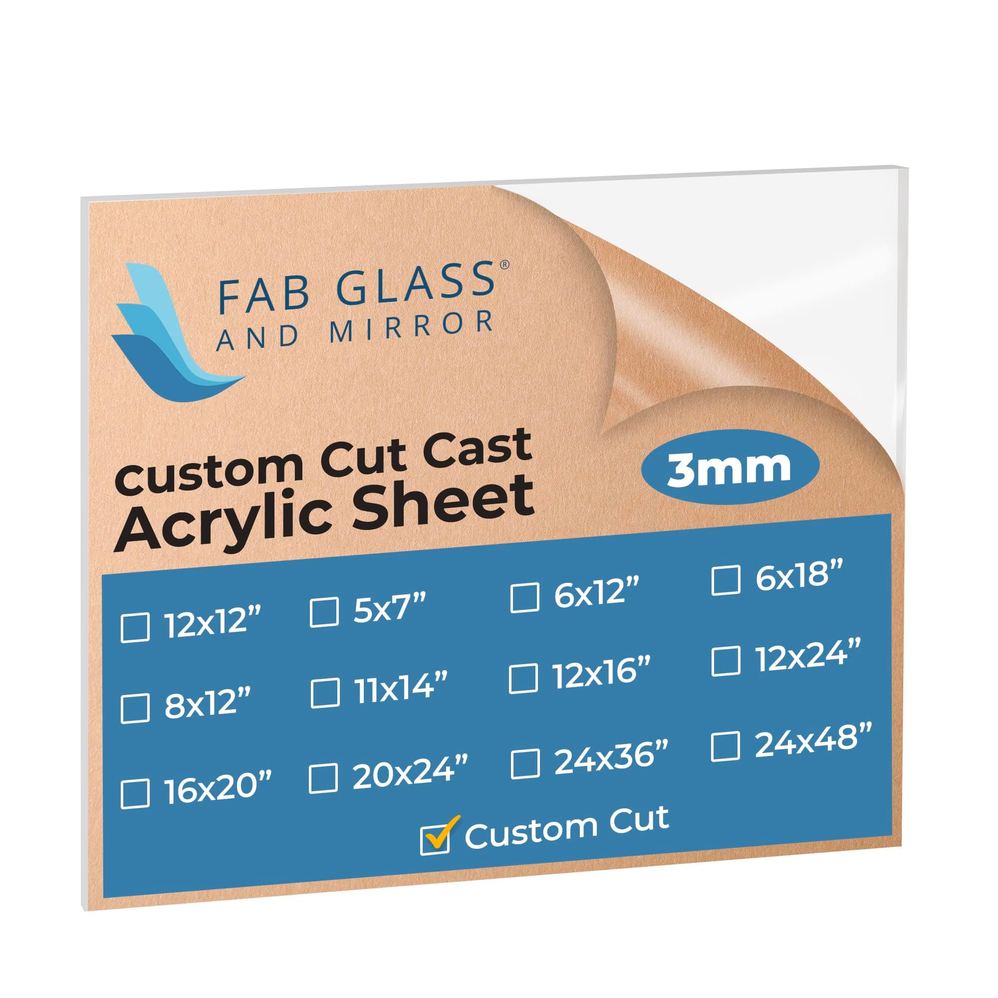 Custom Cut Acrylic Glass