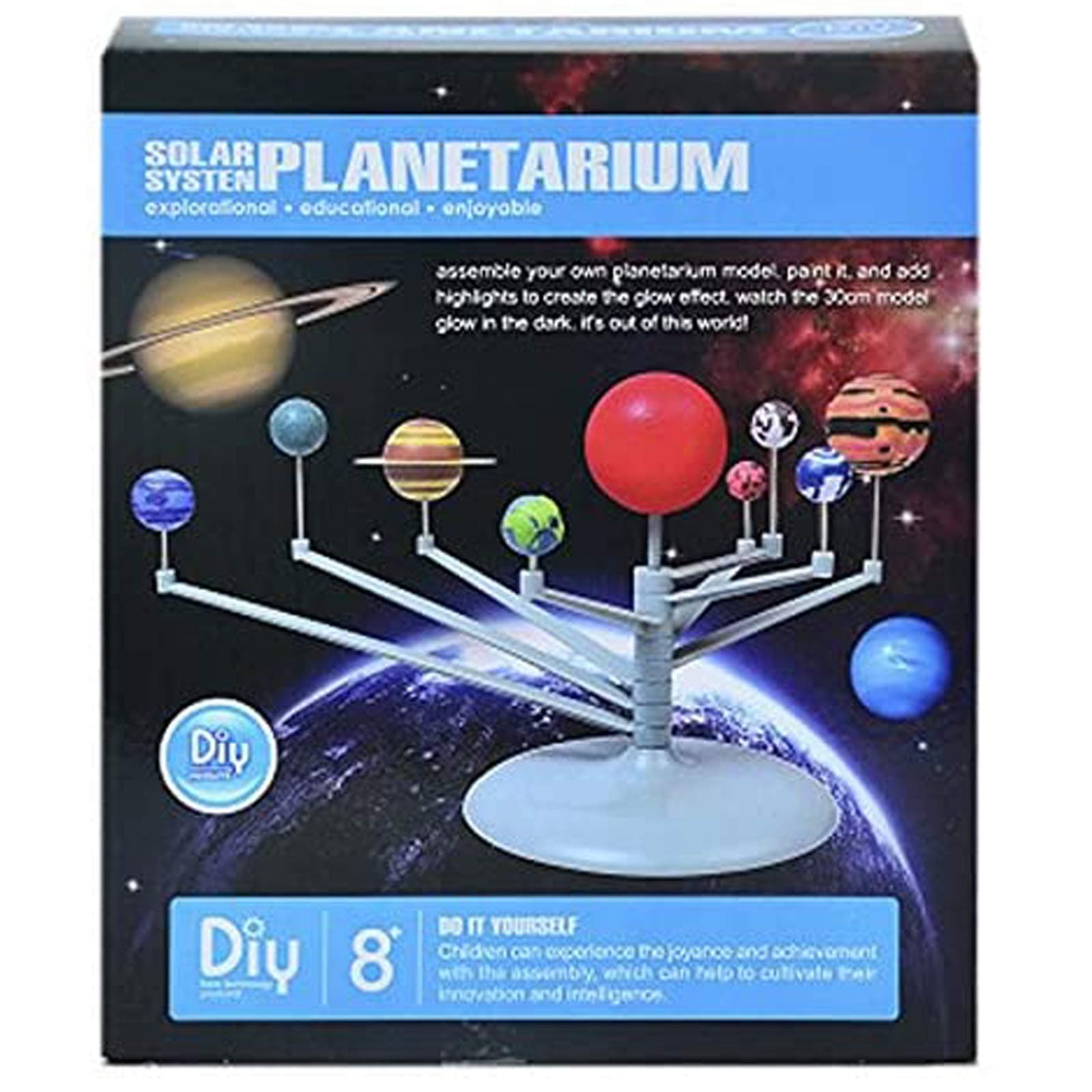 DIY Planet Solar System Toys - Best Solar System Toys for Kids 3-5 | Astronomical Science Projects for Kids Ages 4-8, Ideal Gifts for Boys & Girls