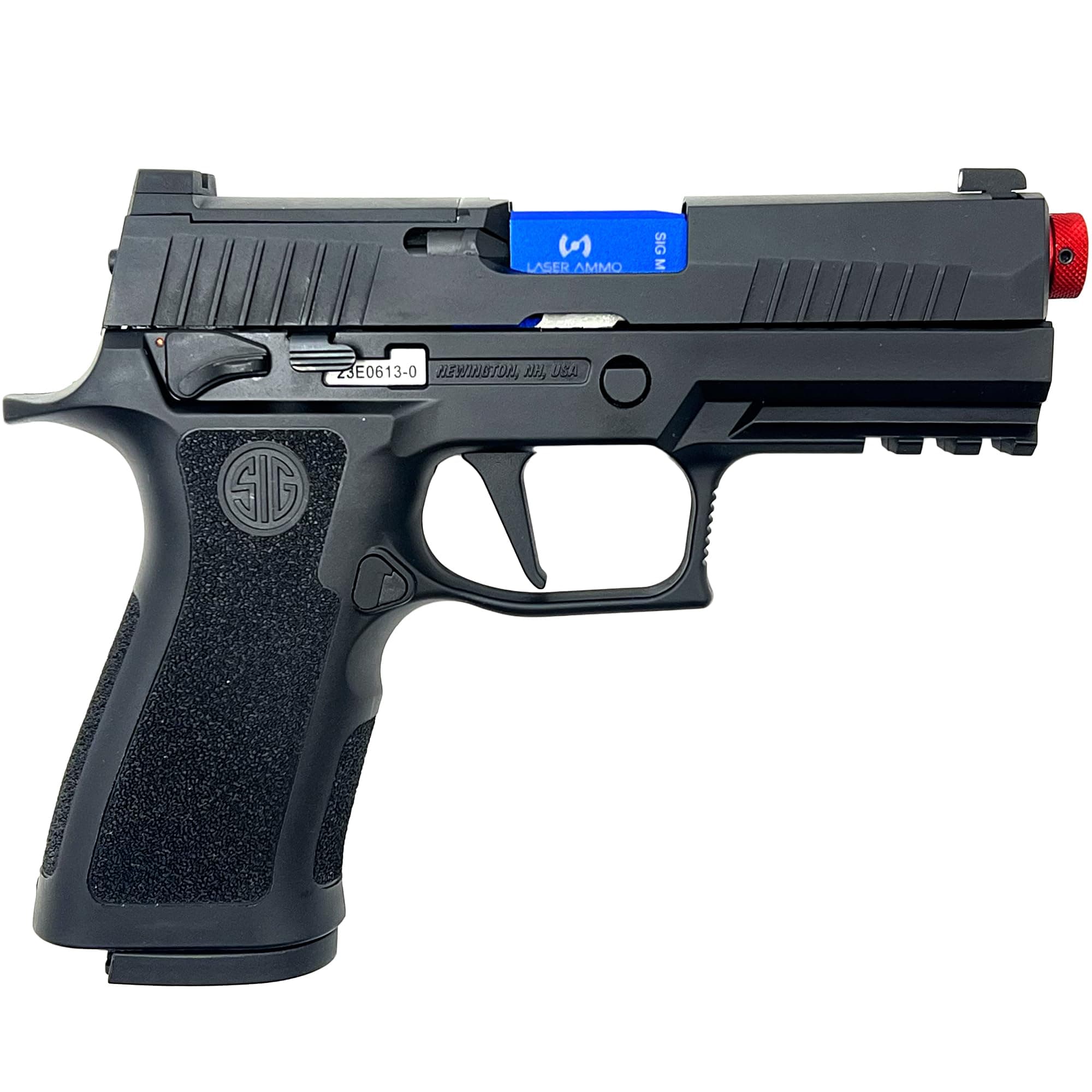Laser Ammo M17, M18, P320 XCARRY Recoil Enabled SureStrike Training Laser Device (Class I, 3.5mW) for use with Training Targets and Systems