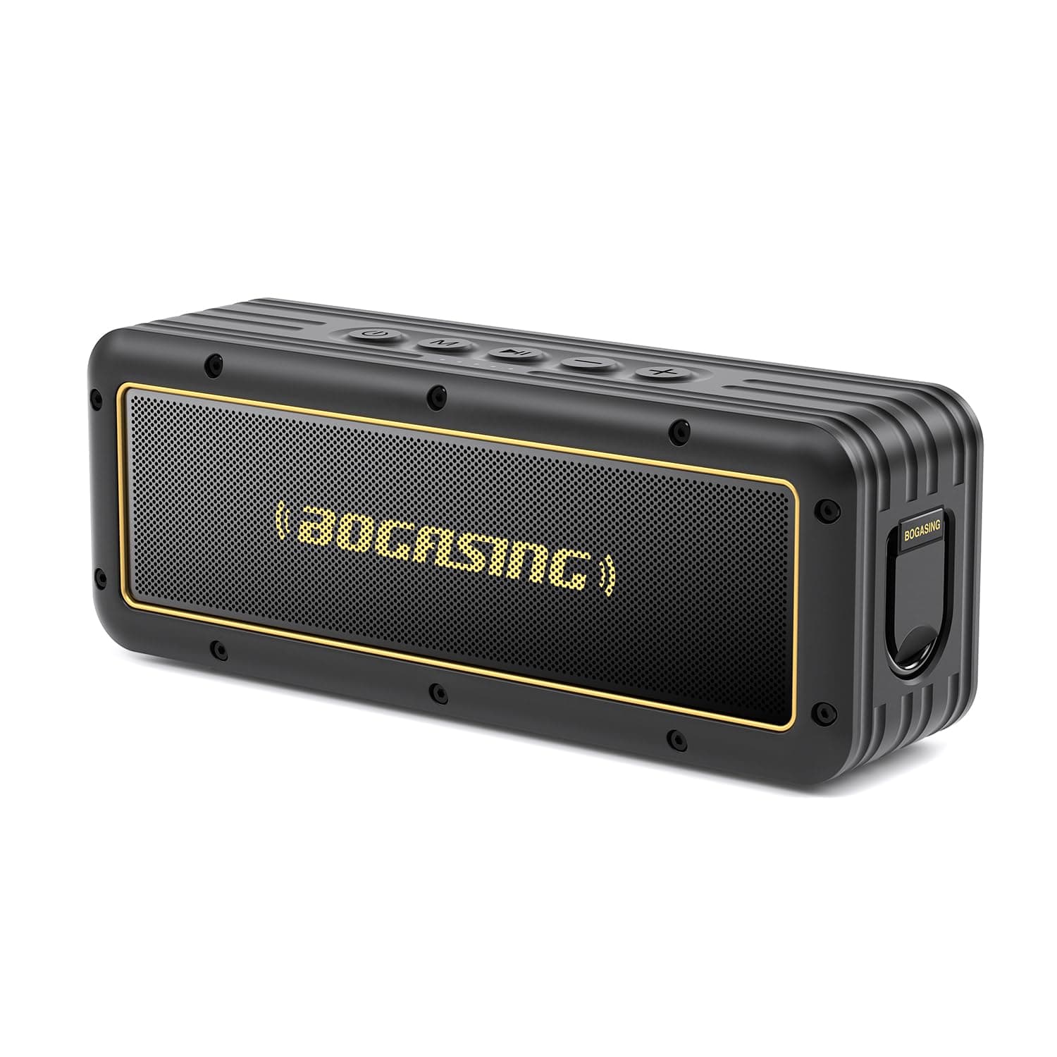 BOGASING G4 Bluetooth Speaker, Portable Wireless Speakers, 50W Stunning & Balanced Sound with Rich Bass, 24H Playtime, IPX7 Waterproof, Bluetooth 5.3, EQ, TWS, TF-Card, AUX, USB, for Outdoor Home