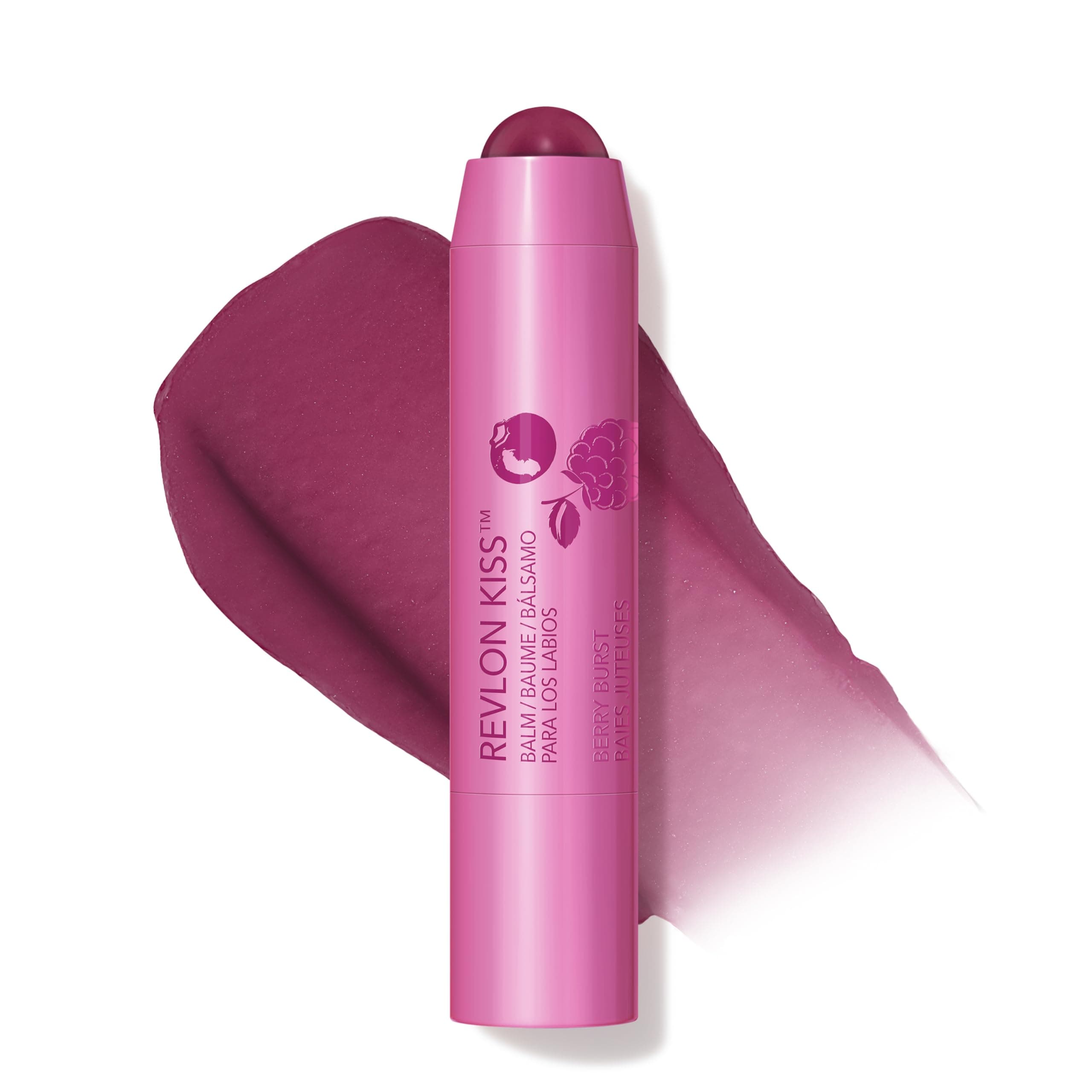 Kiss Lip Balm, Berry Burst