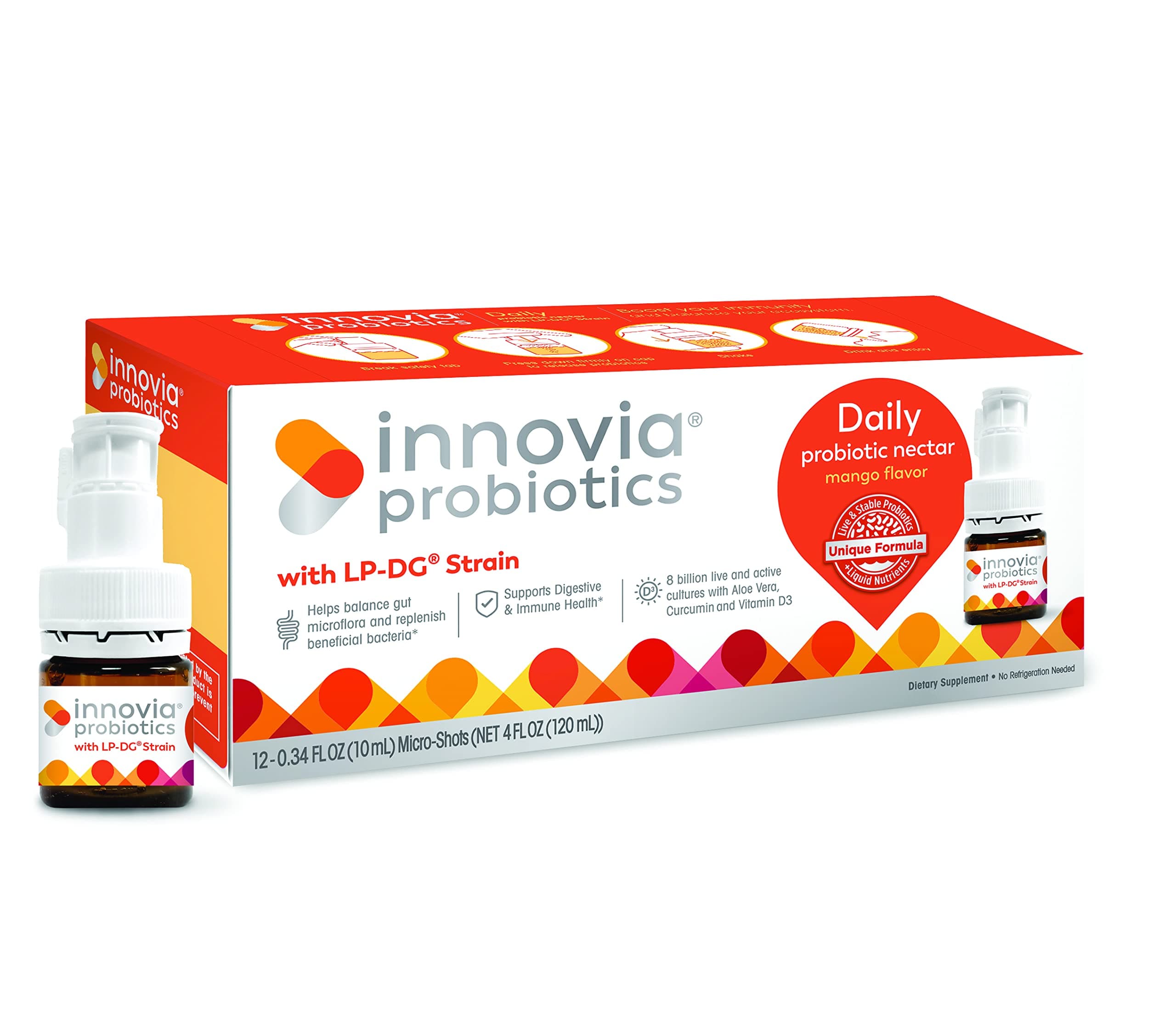 Innovia Probiotics Digestion 12 Micro-Shot 10mL