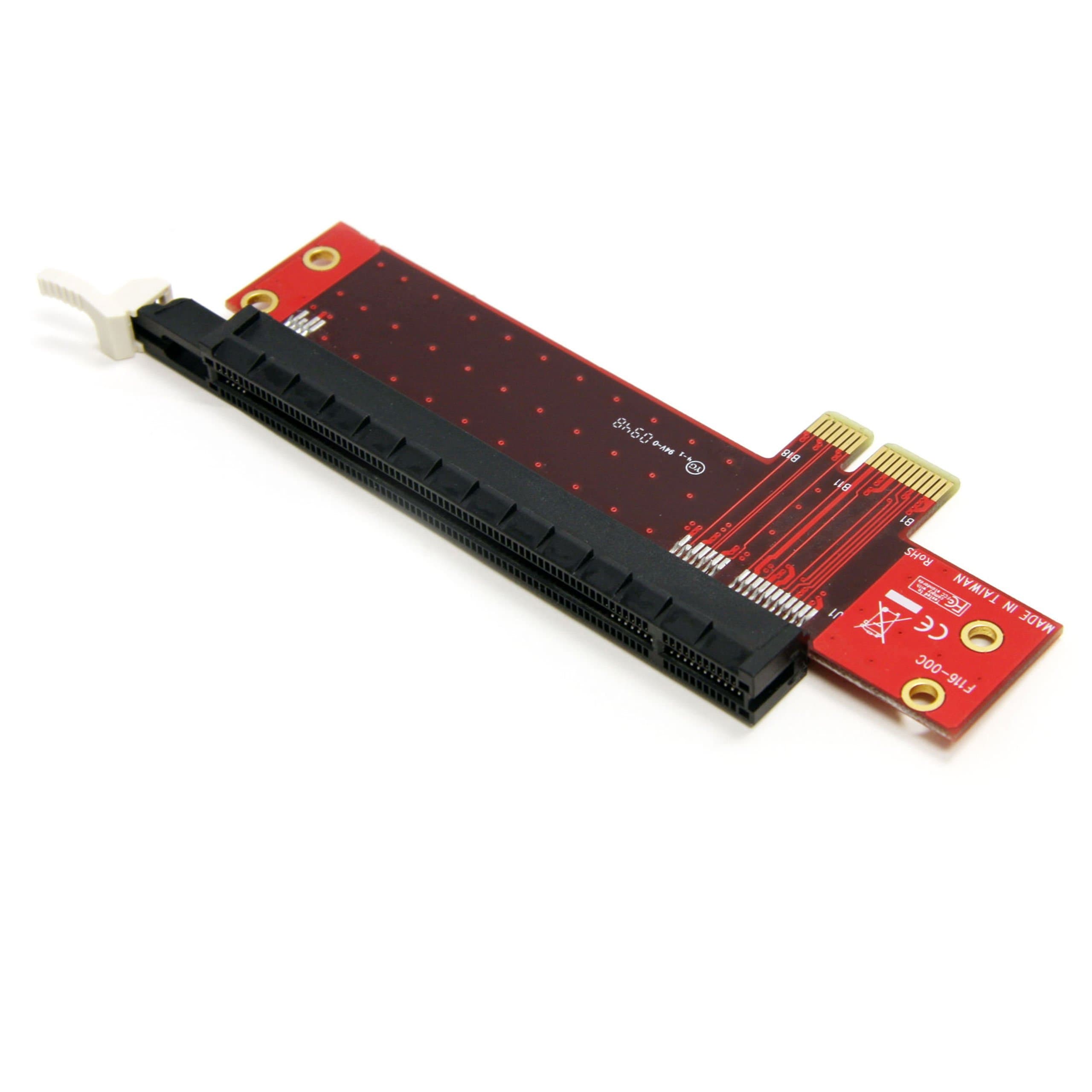 StarTech.com PCI Express X1 to X16 Low Profile Slot Extension Adapter - PCIe x1 to x16 Adapter (PEX1TO162)