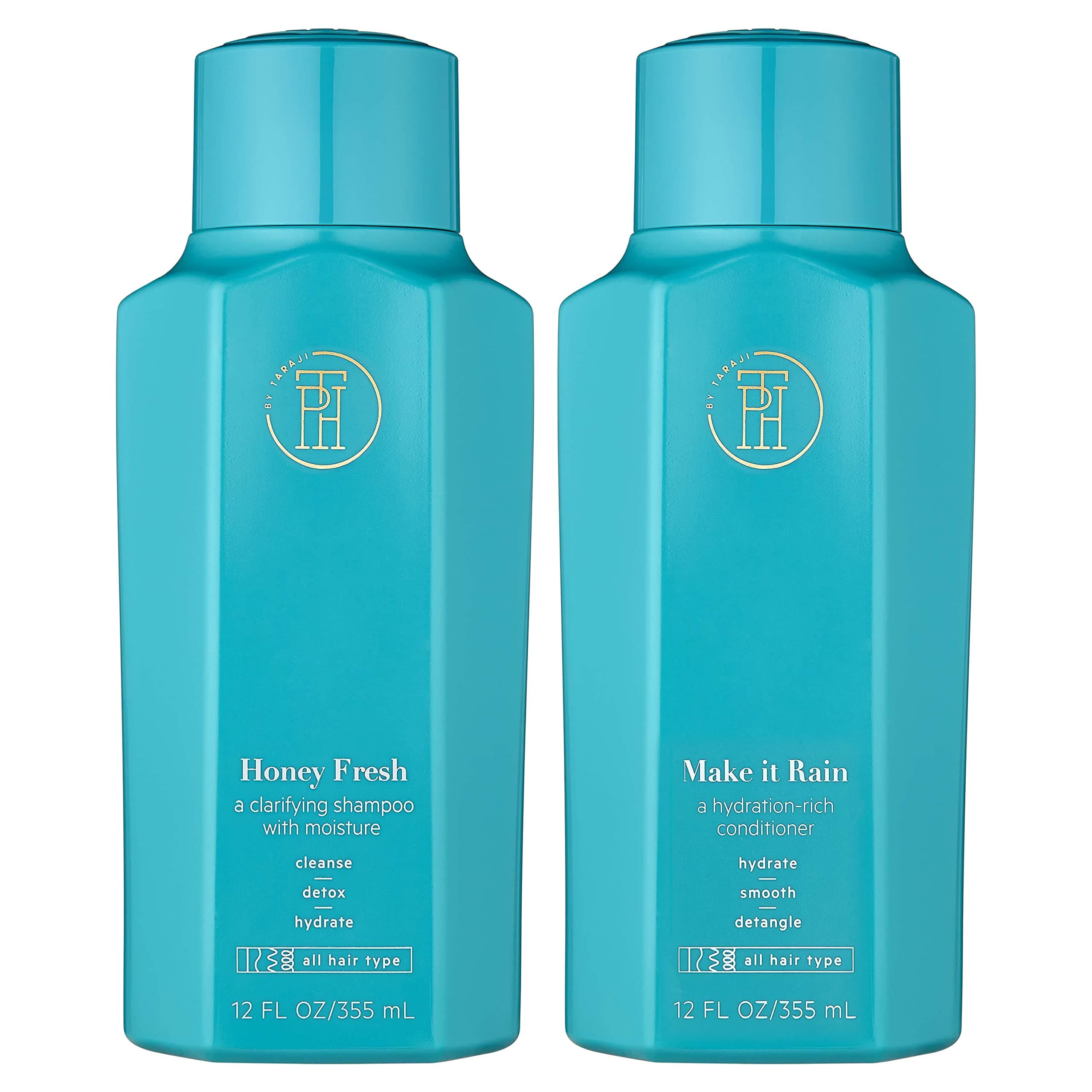 Cleanse Bundle - Make it Rain Hydrating Conditioner & Honey Fresh Clarifying Shampoo - Aloe | Cruelty free, color safe