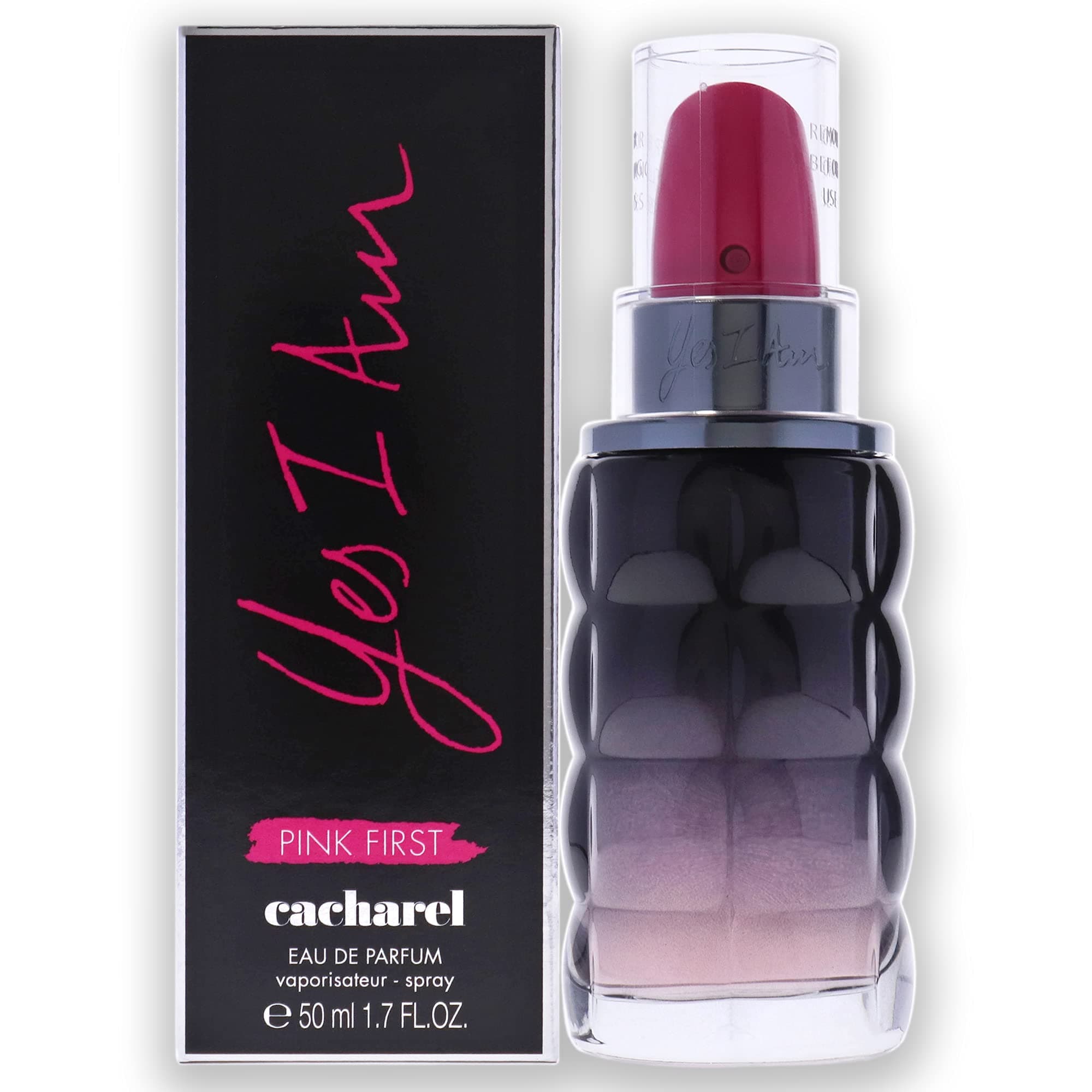 Yes I Am Pink First Eau de Parfum Spray Perfume for Women, 1.7 Fl. Oz.