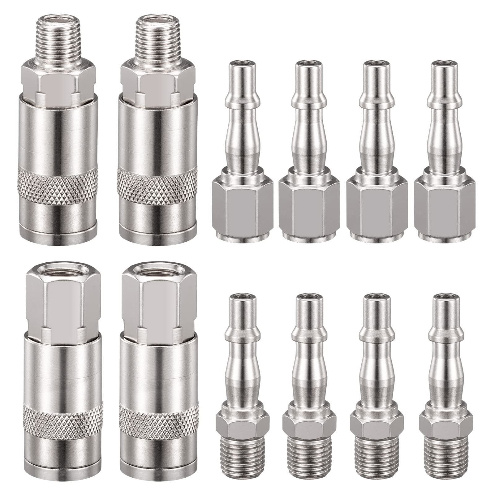 12 Pcs Air Hose Connectors