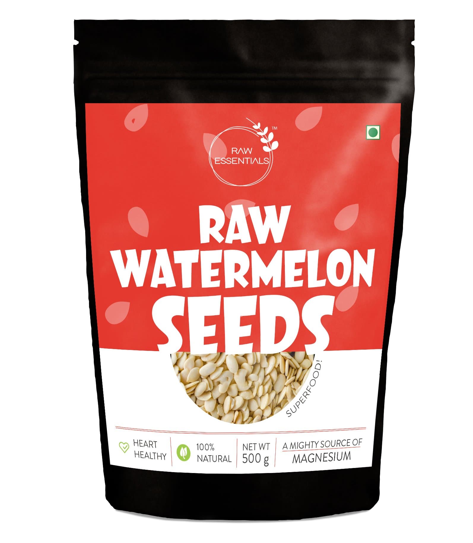 Raw Essentials Raw Watermelon Seeds, 500 g