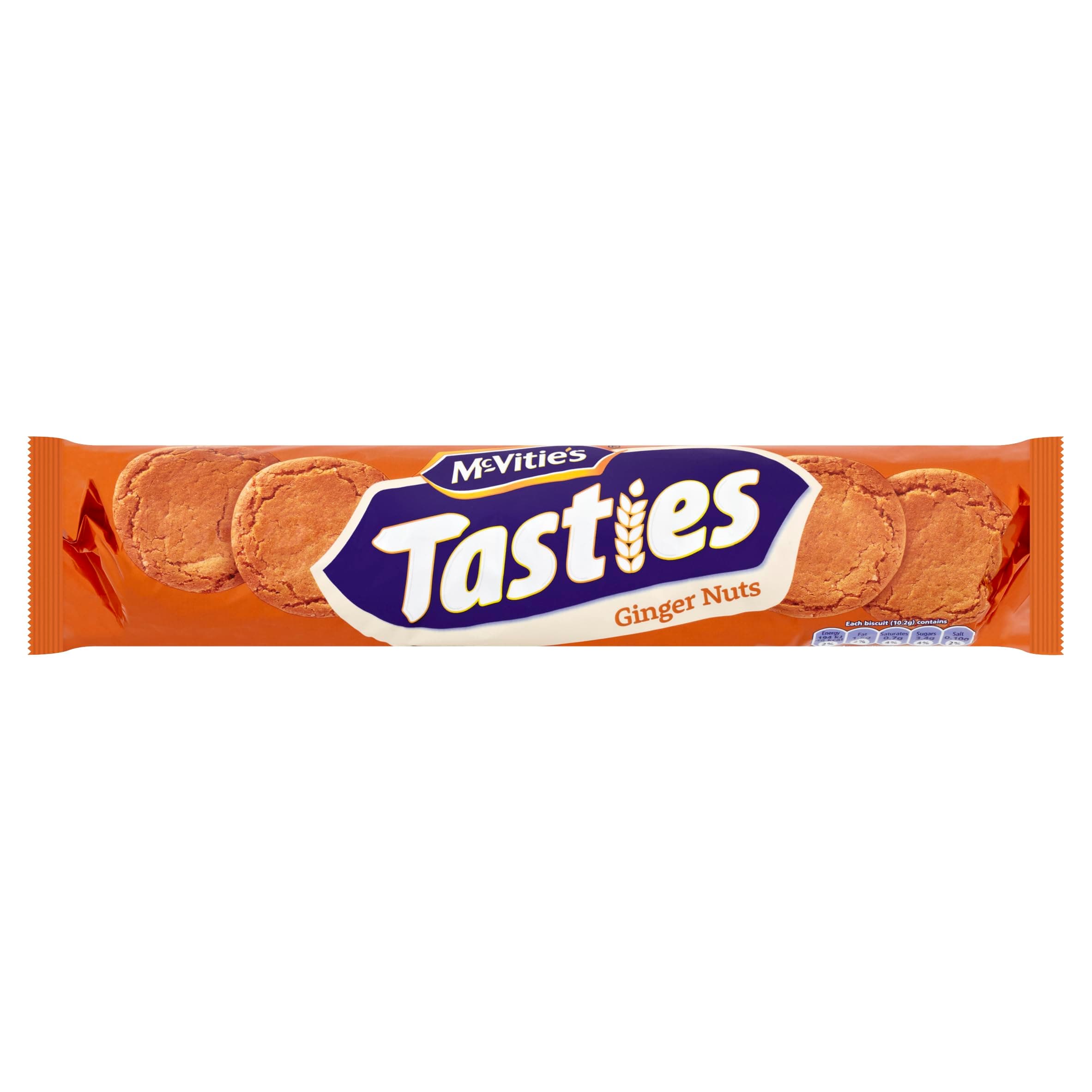 Tasties Ginger Nuts Biscuits, 300 g (Pack of 1)