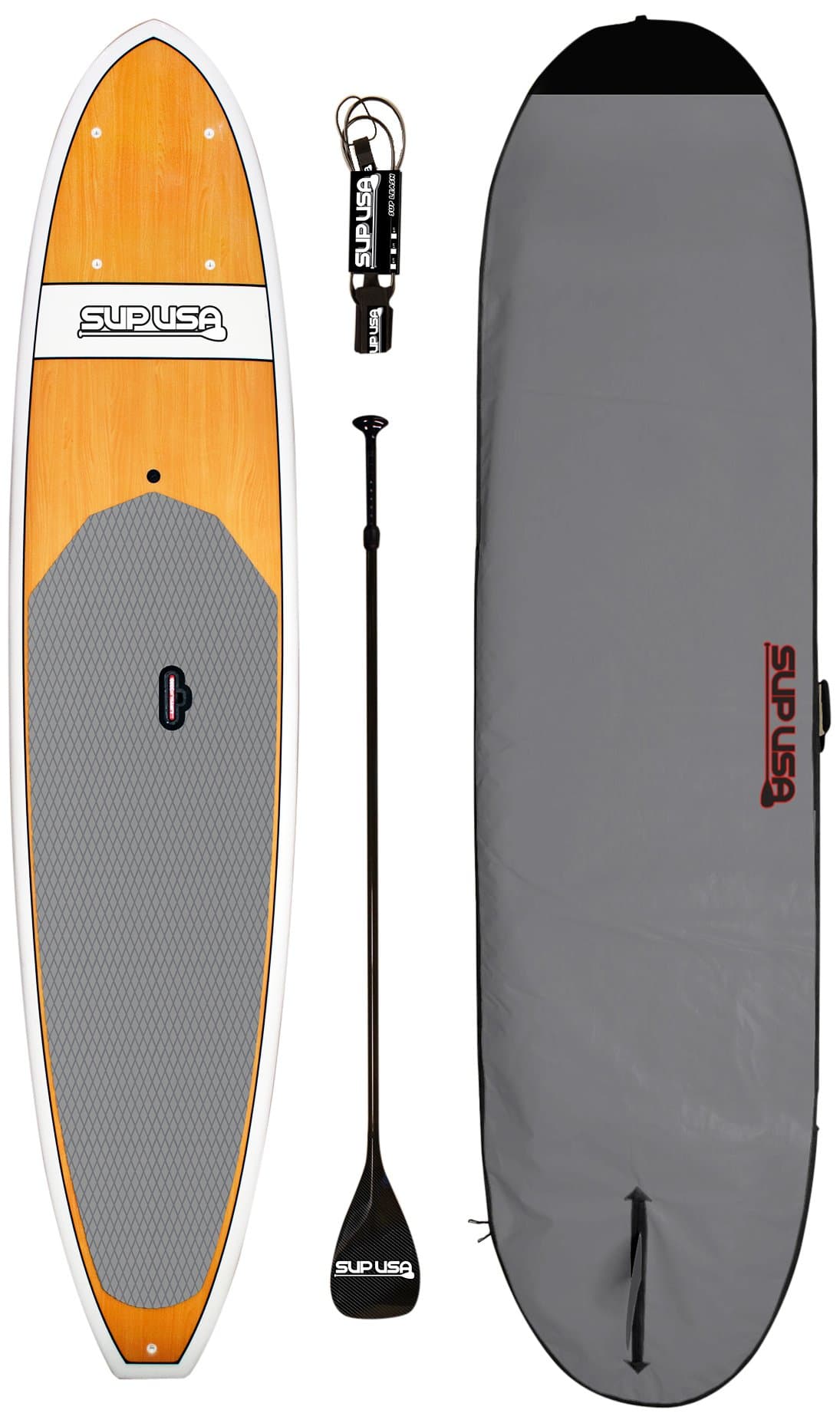 Drifter Stand Up Paddle Bundle, Wood, 12-Feet