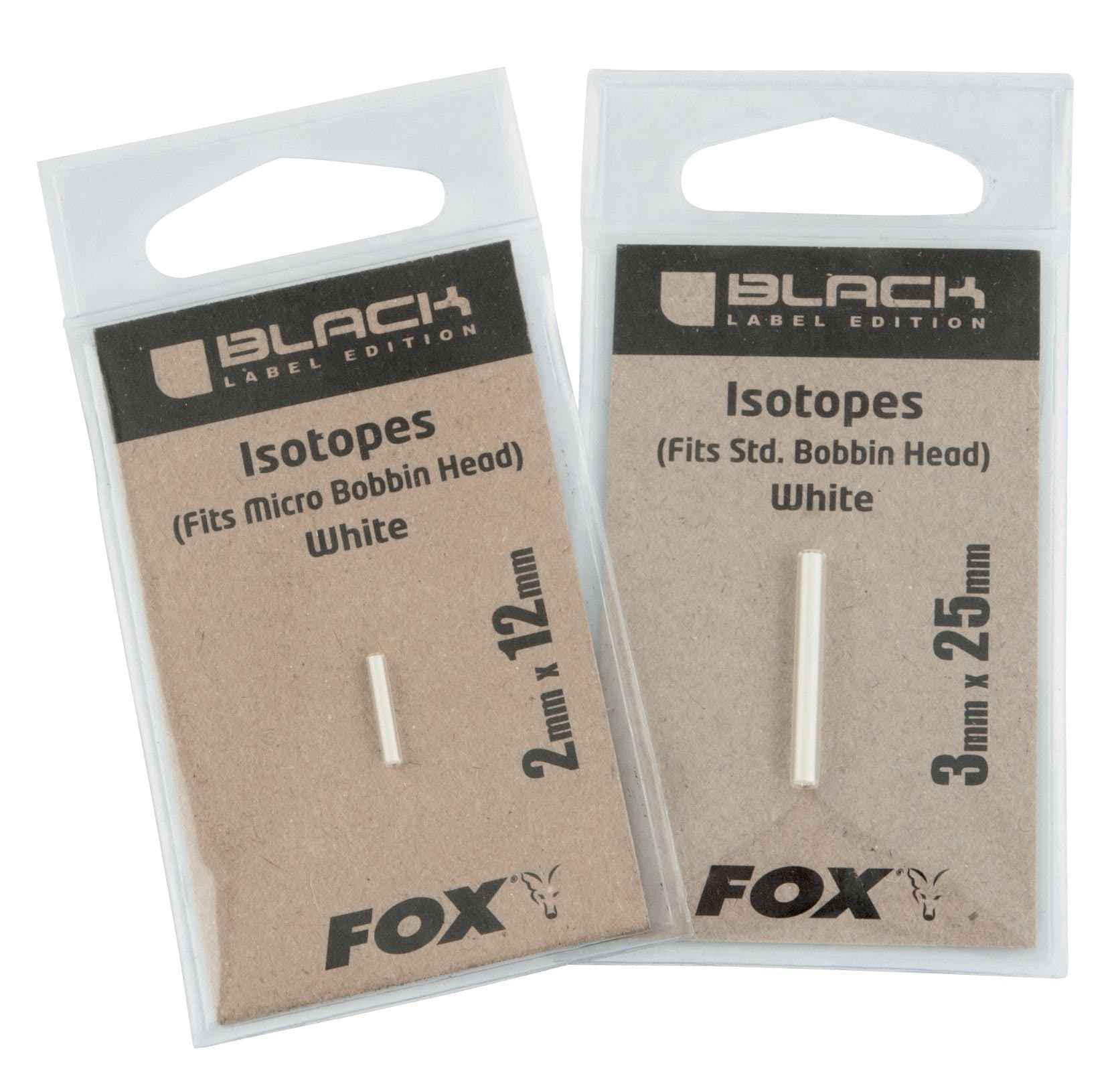 Fox Black Label Large Isotope 3mm x 25mm : White