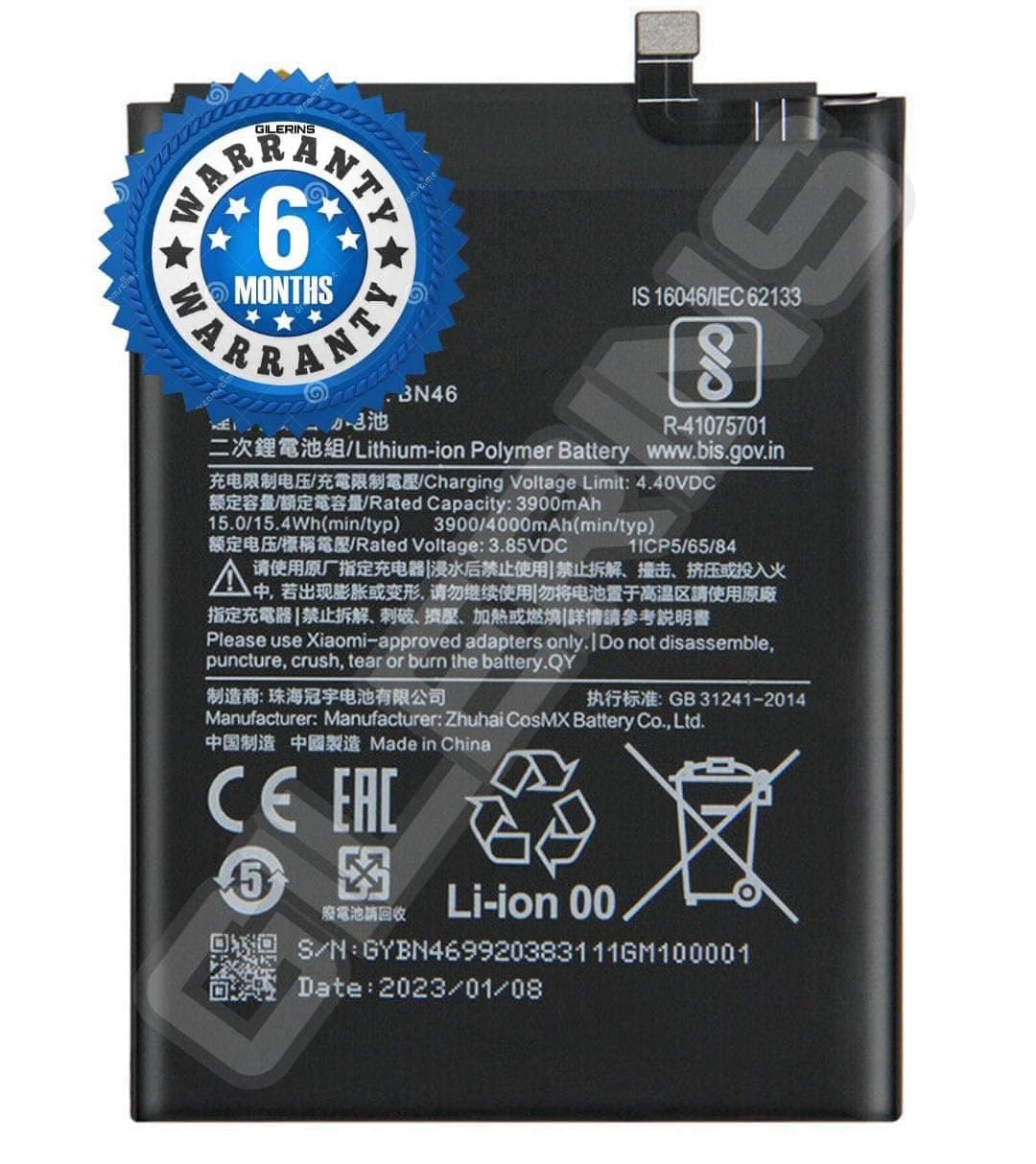 Original BN46 Battery for Redmi 7 / Note 8 / Note 6 / Y3 Battery with 6 Month Warranty**** (SEP0101)