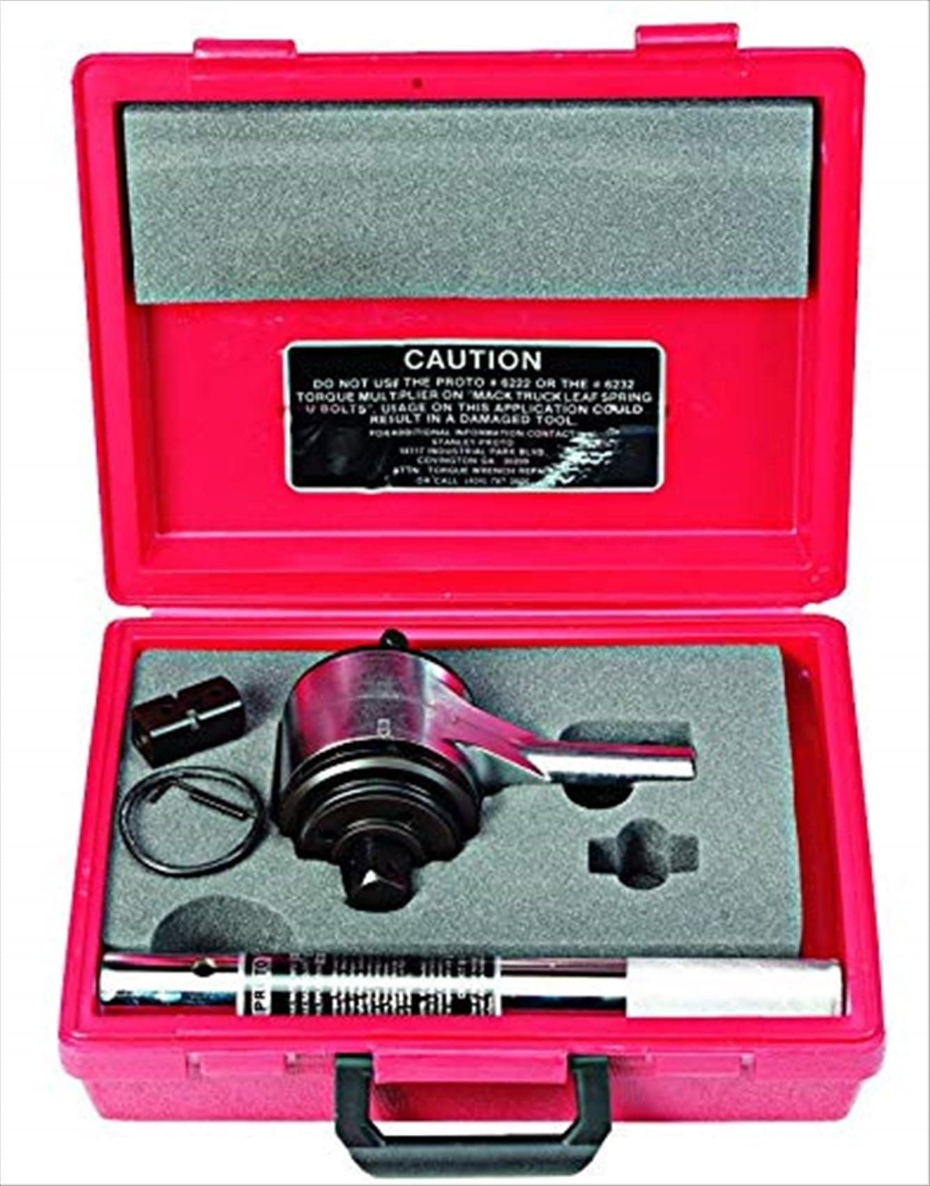 Torque Multiplier, 3200 ft-lb, 1/2x1 In Dr