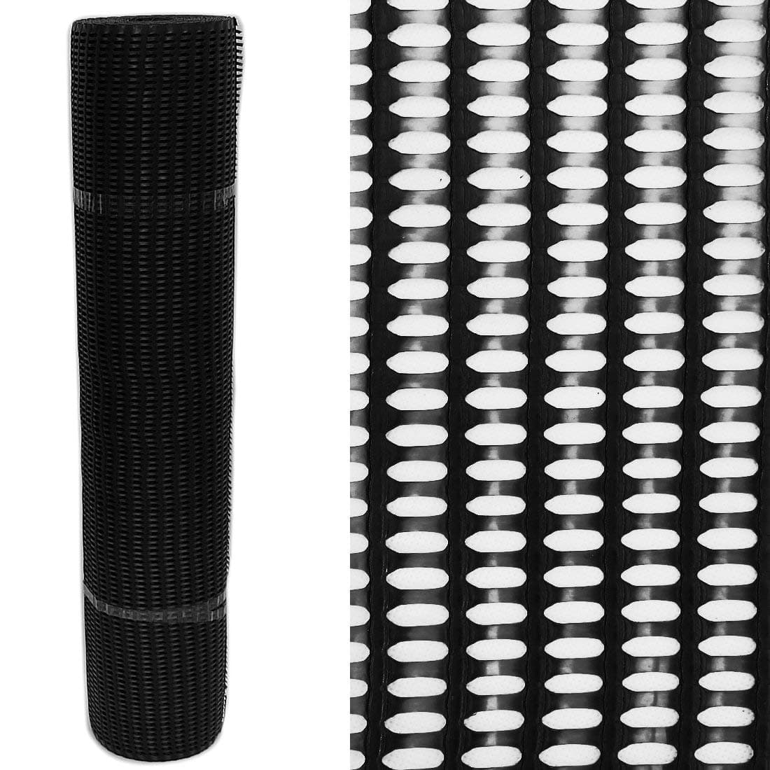 Black 60% High Strength Windbreak Fence Plastic Mesh - 1m x 30m