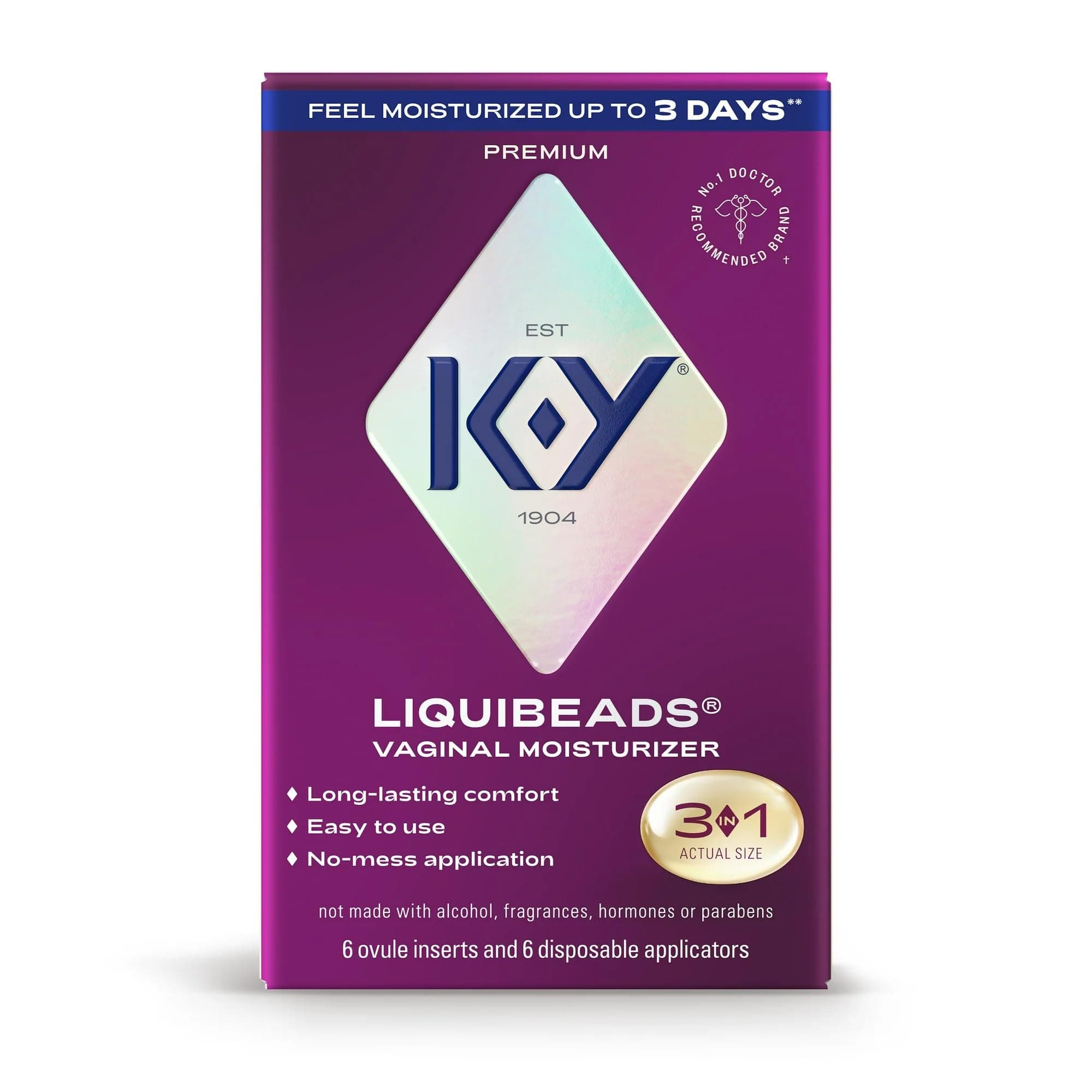 ky liquibeads vaginal moisturizer
