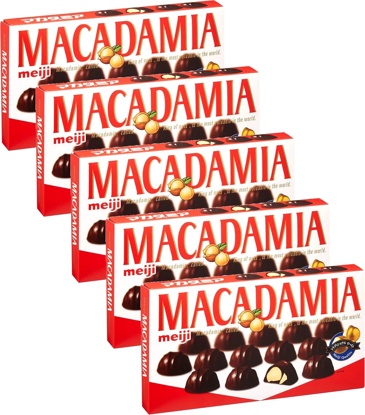 Macadamia Chocolate 2.26oz (5 Pack)