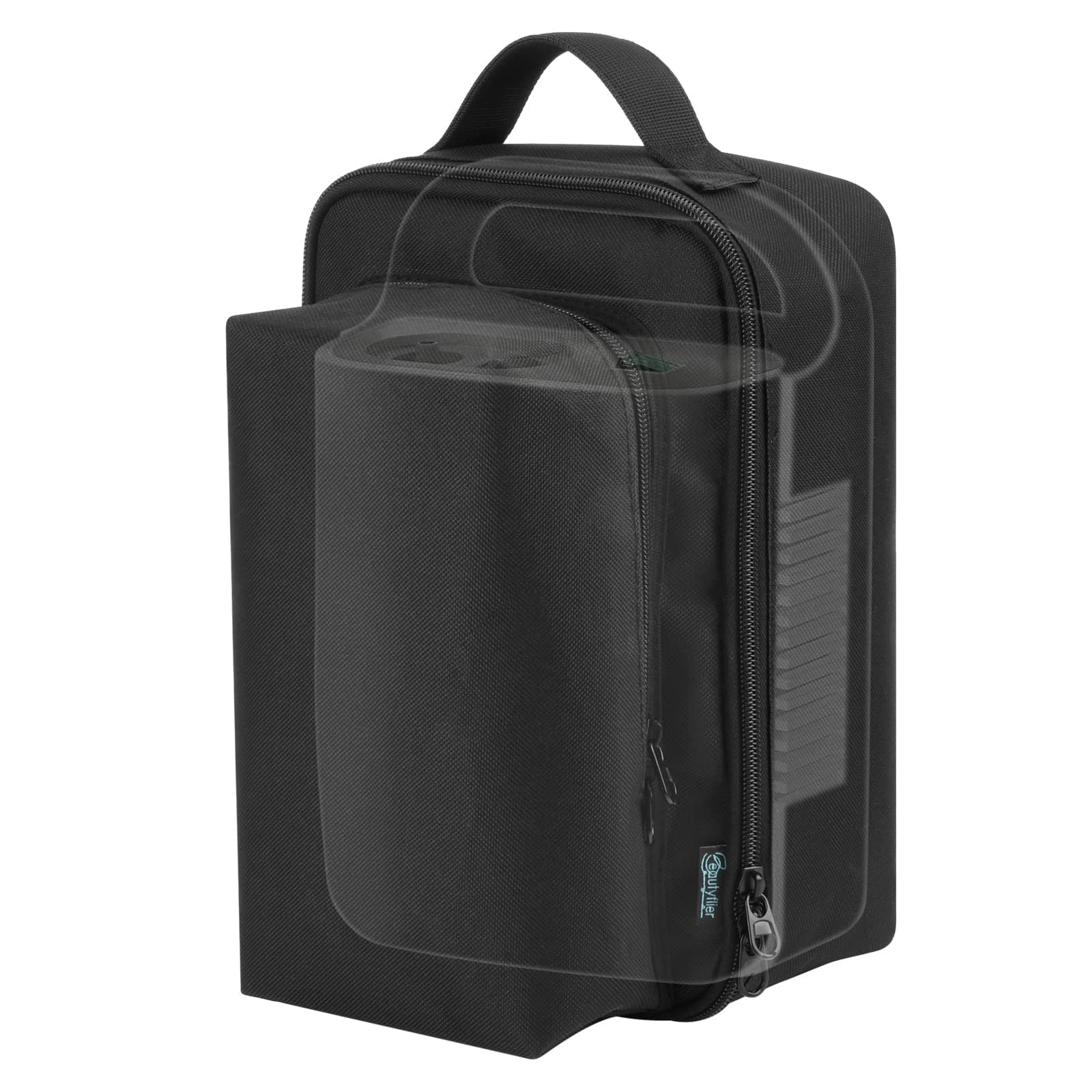 Nebulizer Carry Bag for Nebulizer Machine Personal Compressor, Portable Storage Carry Bag, Protective Travel Case for Nebulizer Machine for Adults and Kids, Space for Masks, Cables