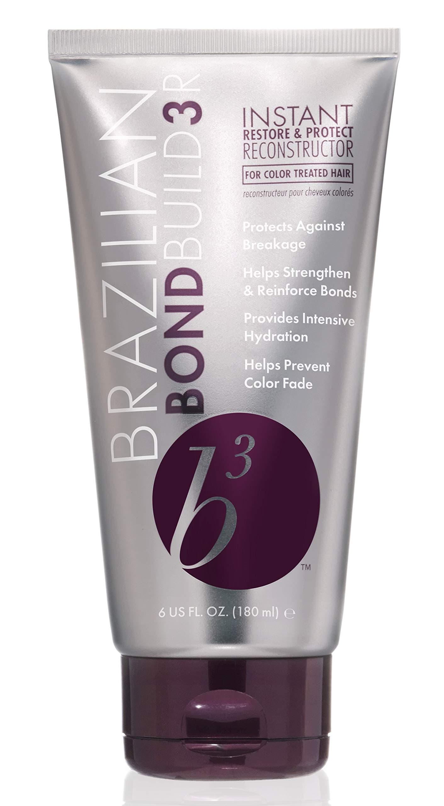 B3 BRAZILIAN BONDBUILDER Instant Restore & Protect Reconstructor, 6 Fl Oz