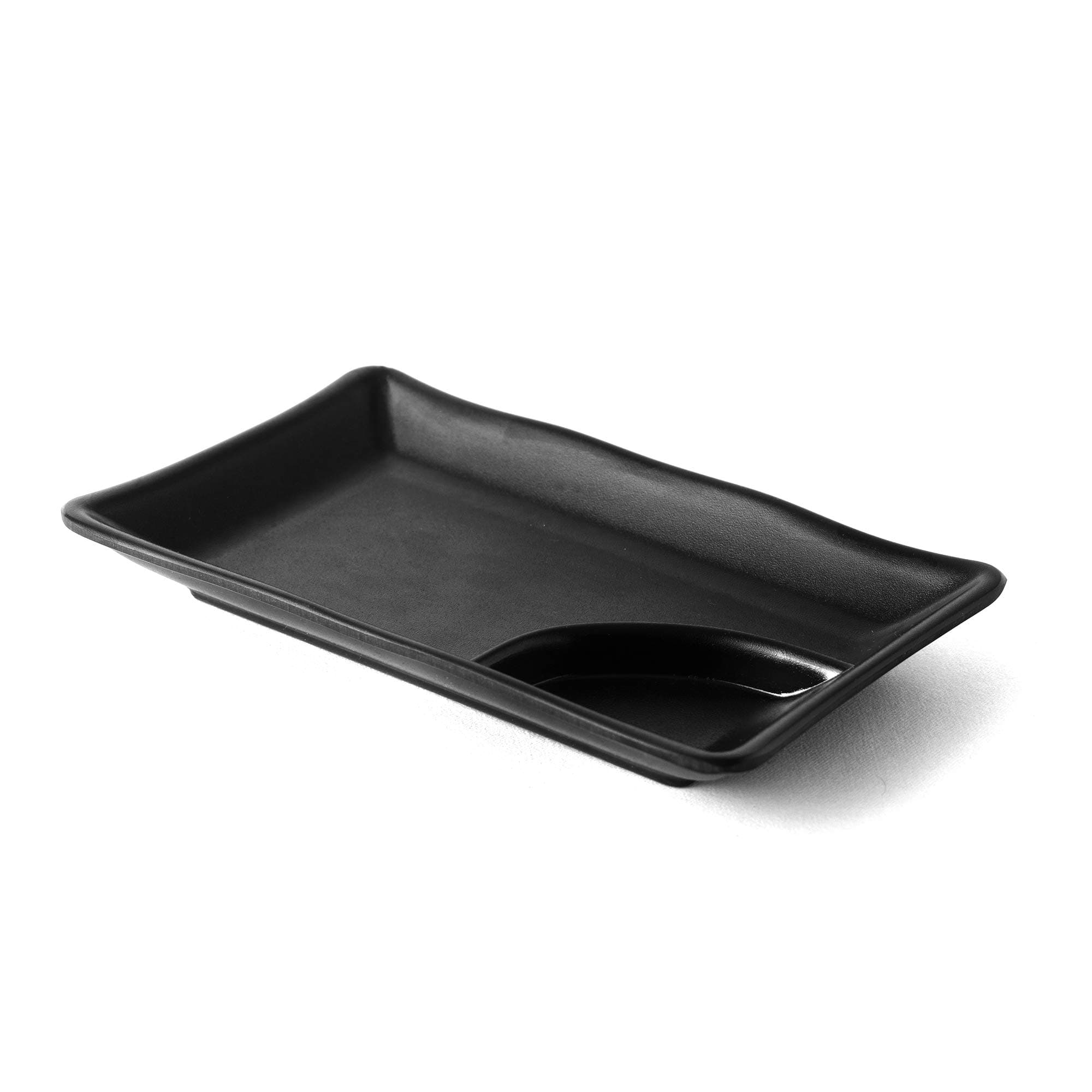 Small Chip N Dip Fast Food Serving Chef Tray, Decorative Platter, Food Tray for Kitchen, Cafe, Hotel, Set of 4