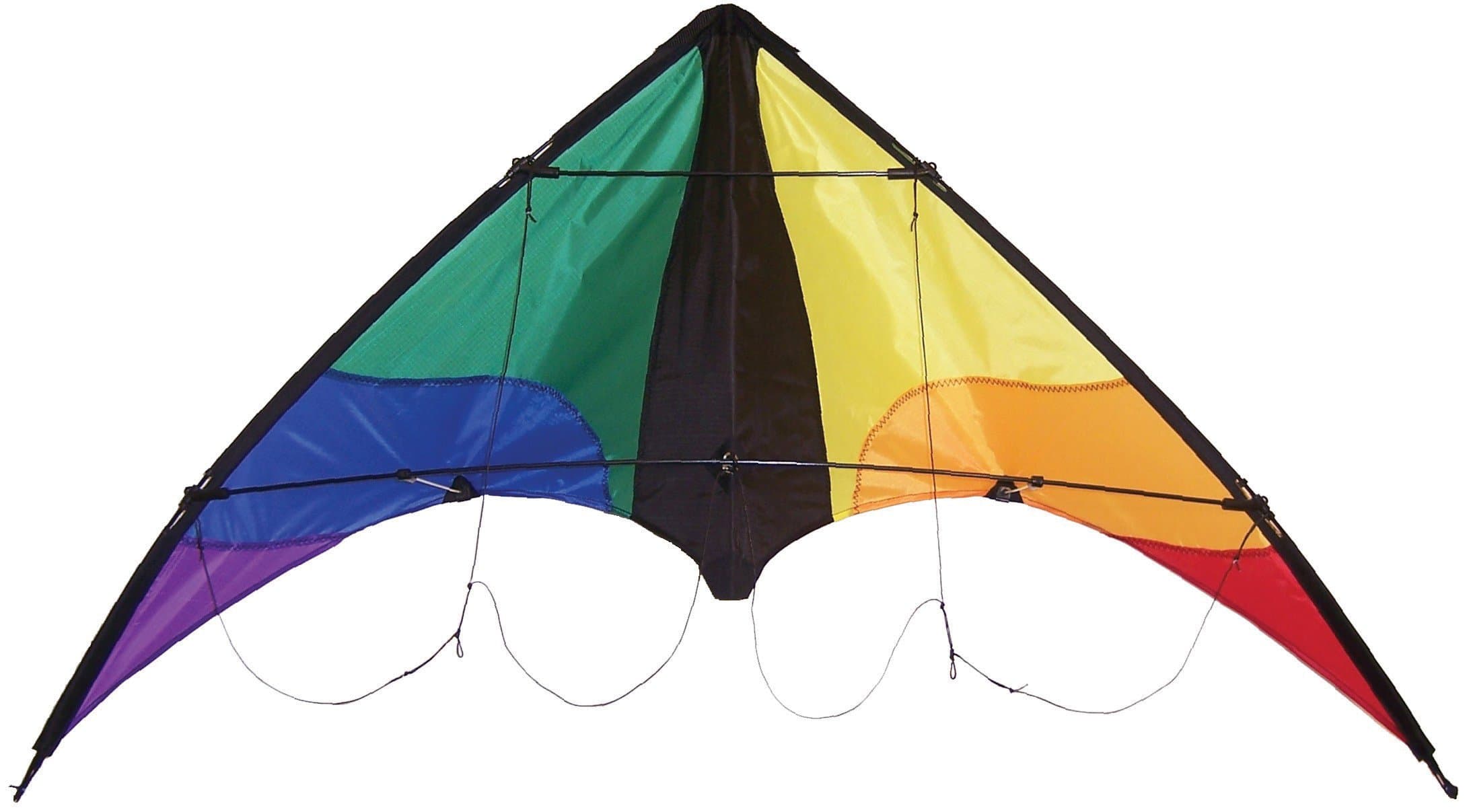 in The Breeze 48-inch Stunt Kite, Dual Line, Framed Kites for Beginner to Intermediate Sport Kite Flyers