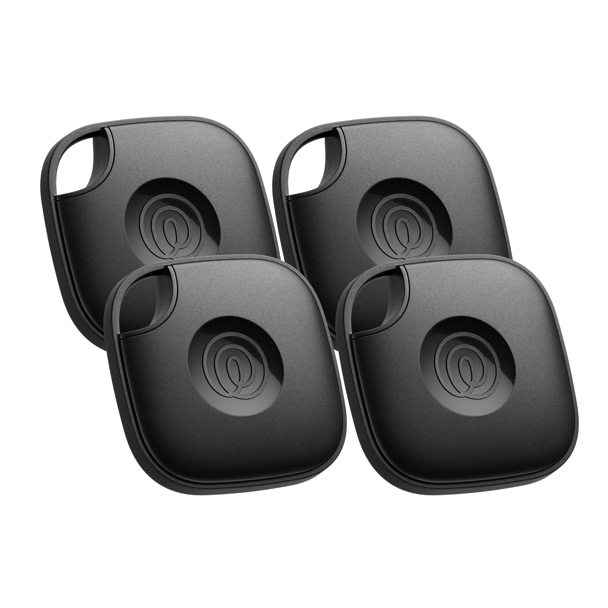 Tile by Life360 Mate - Bluetooth Tracker, Keys Finder and Item Locator for Keys, Bags and More. Phone Finder. Both iOS and Android Compatible. 4-Pack (Black)