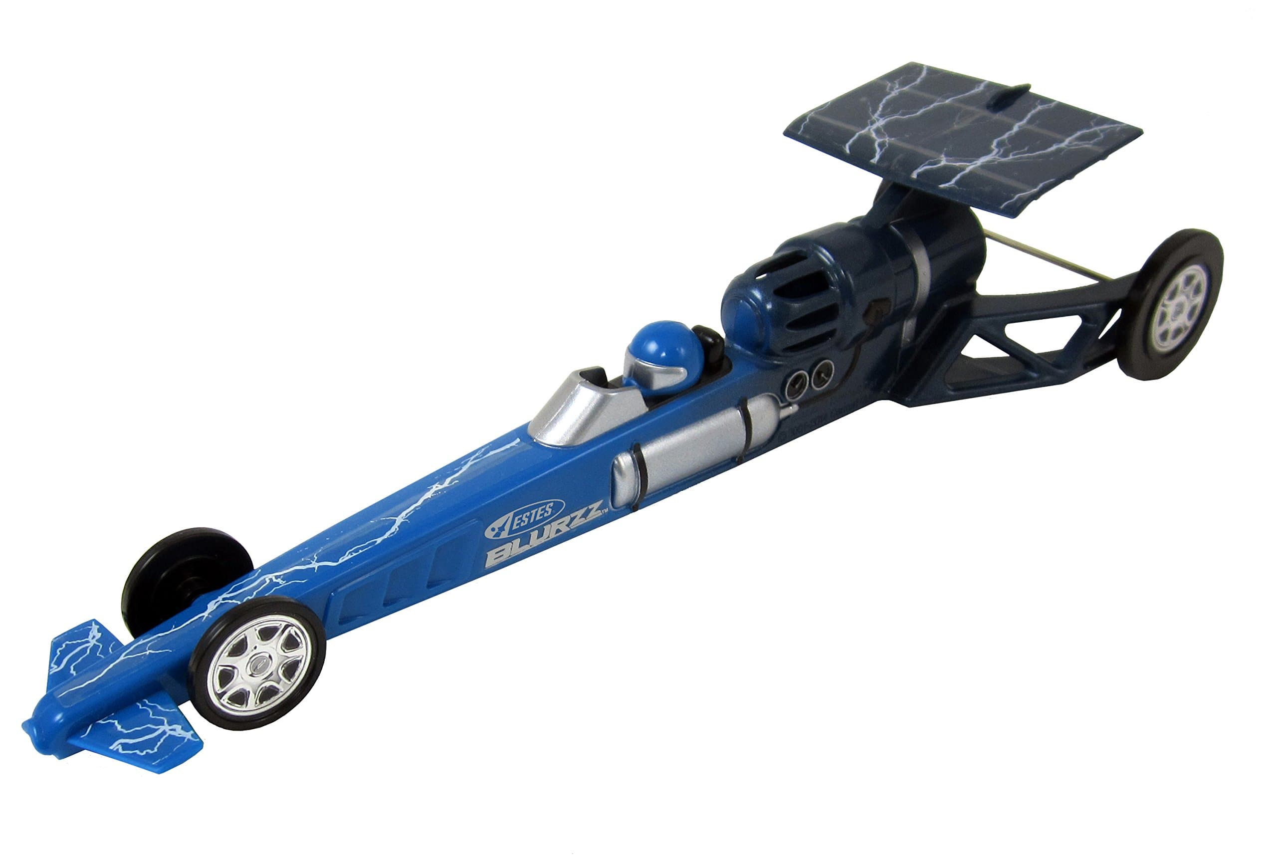 Estes Blurzz Rocket-Powered Dragster Storm Toy, Blue