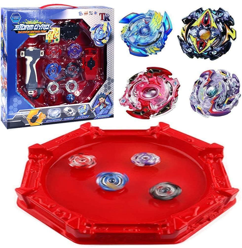 Burst Battle Metal Fusion Evolution Attack Set with and Star Storm Battle Set and Arena Included