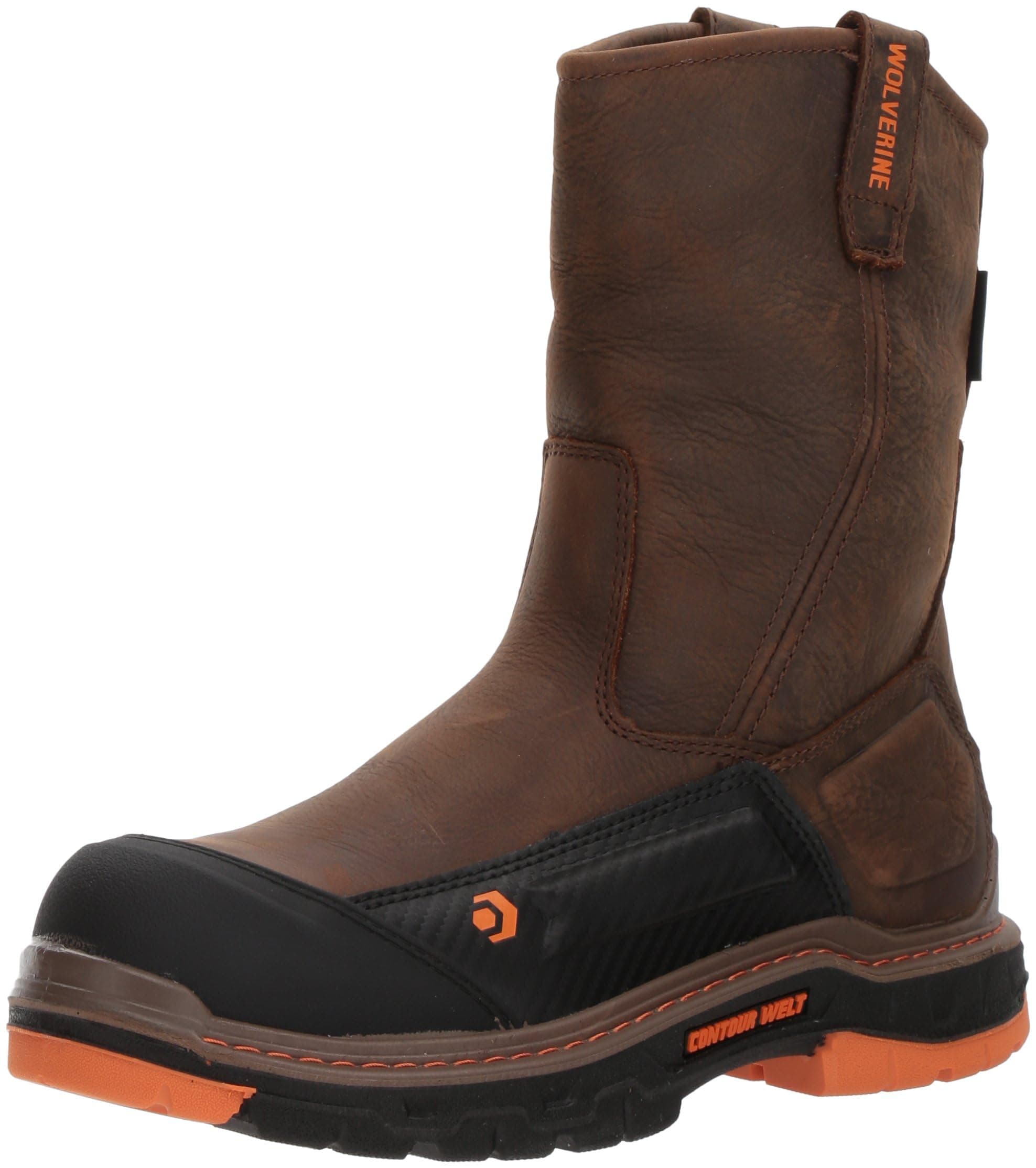Wolverine Men's Overpass 10" Composite Toe Wellington Boot