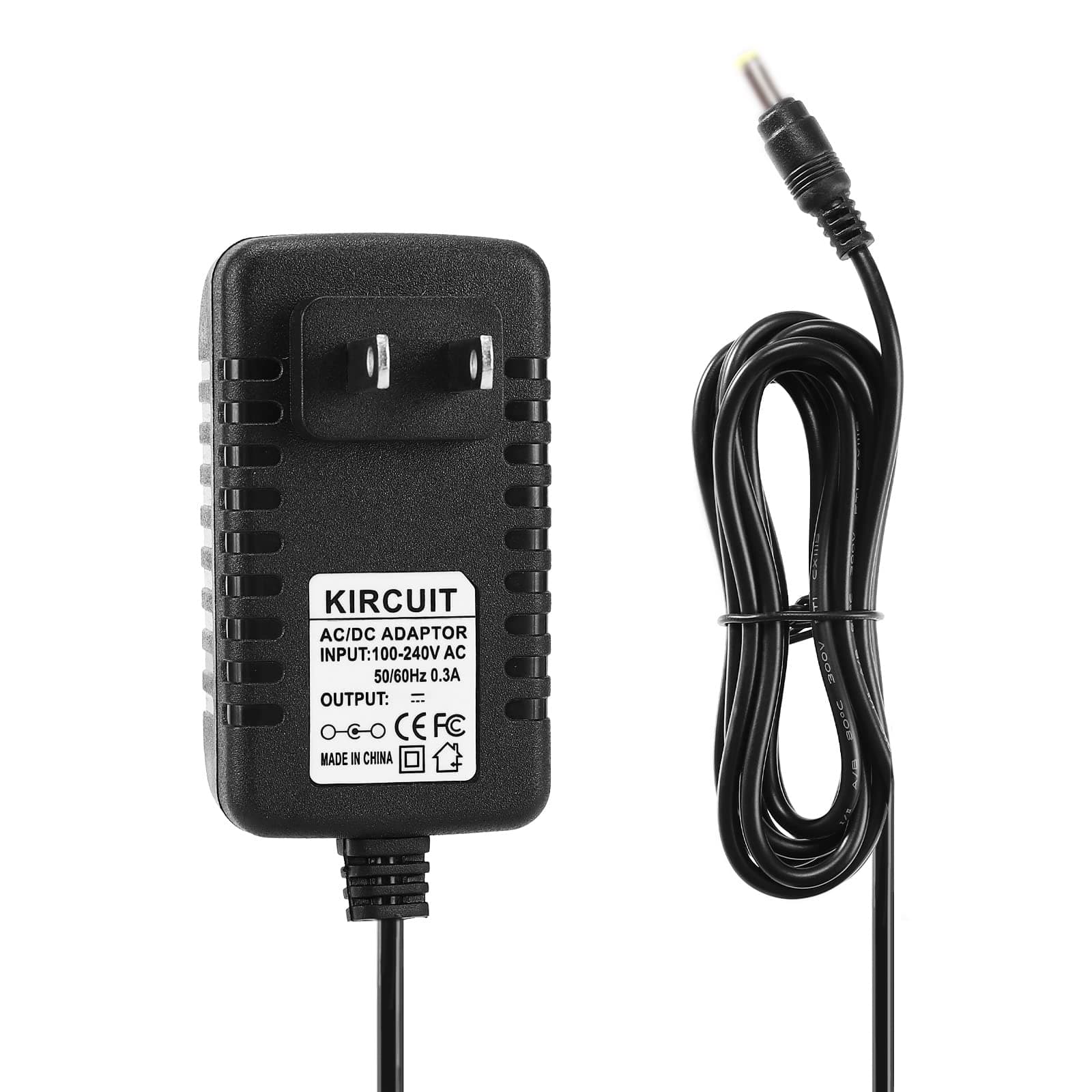 KircuitKircuit Global AC/DC Adapter Compatible with Konica Minolta Spectroradiometer CS-1000 CS-1000A CS1000 A CS1000A Spectro Radio Meter Class 2 Transformer Switching Power Supply Cord Charger Mains PSU
