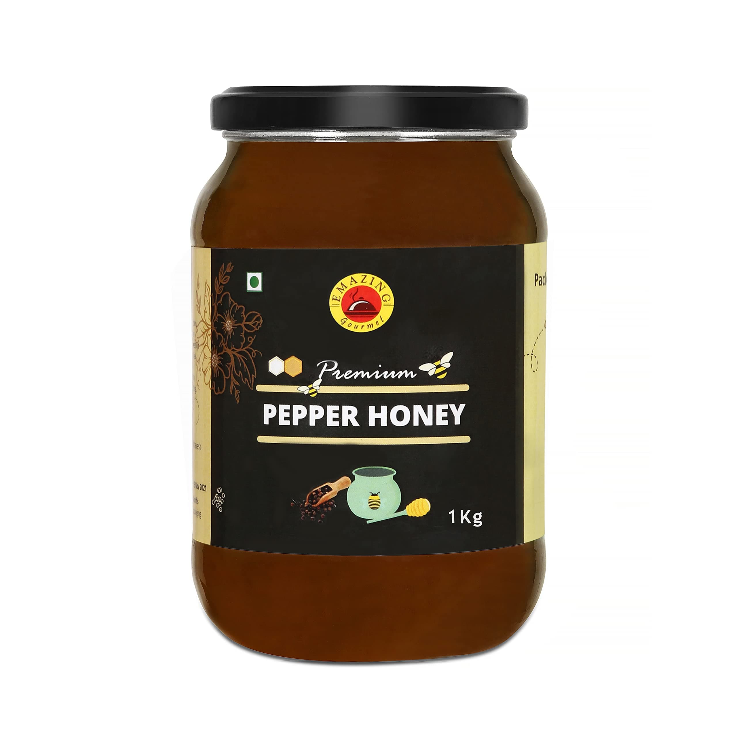Emazing Gourmet unprocessed Pepper Honey 1kg